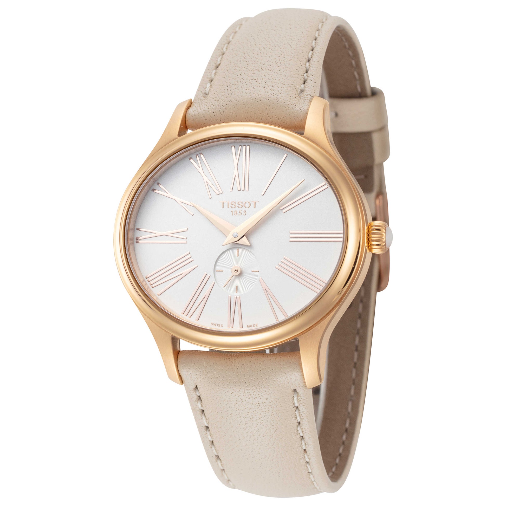 Front view of Tissot Bella Ora Women's Quartz Watch T1033103601300