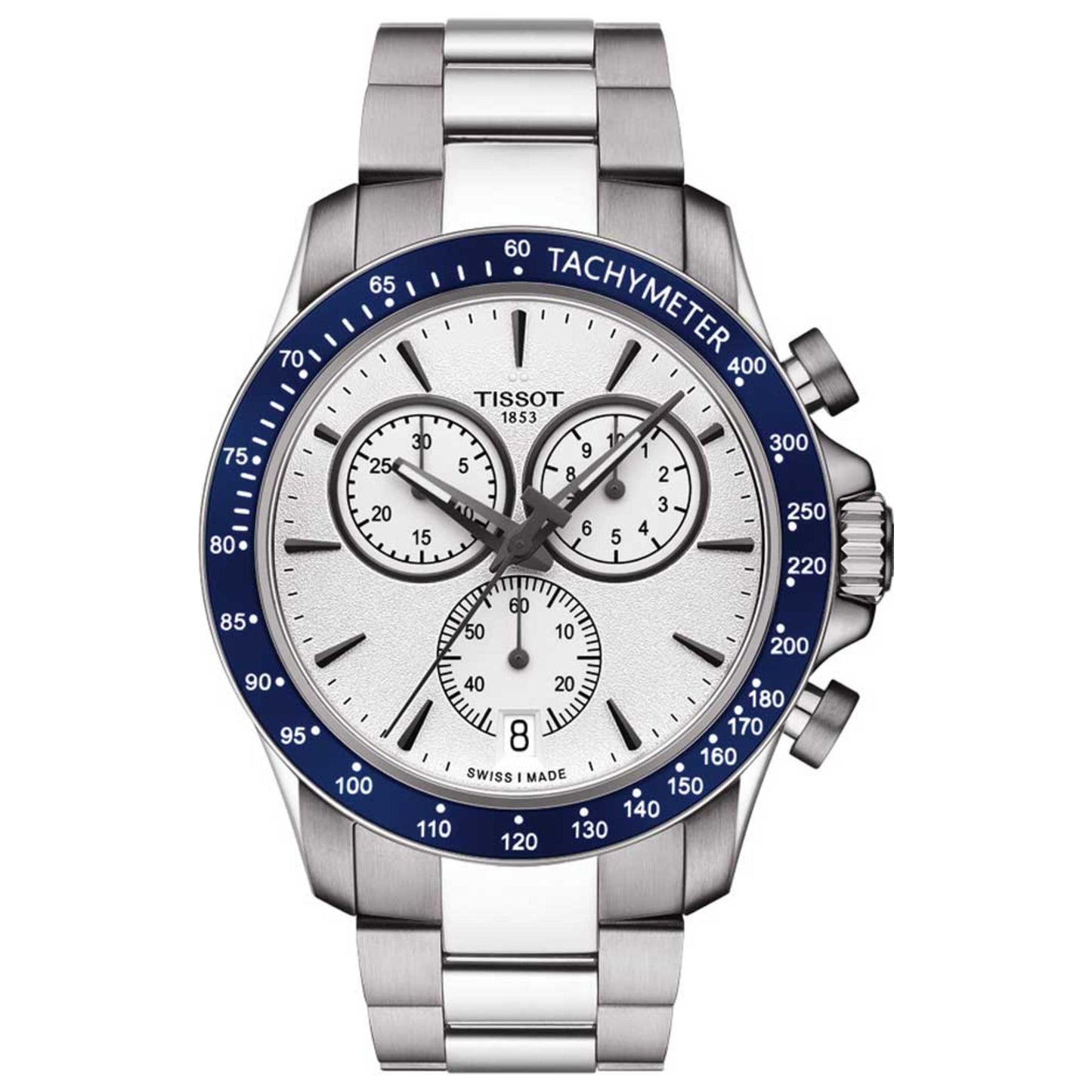 Front view of Tissot V8 Men's Quartz Watch T1064171103100