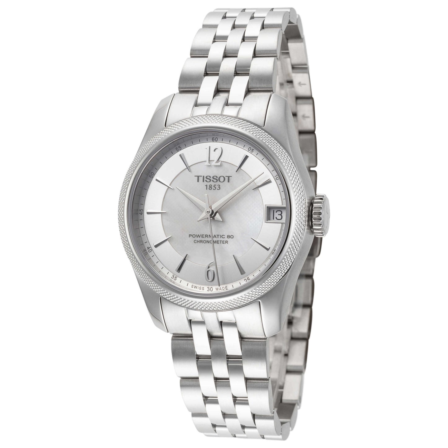 Front view of Tissot Ballade Women's Automatic Watch T1082081111700