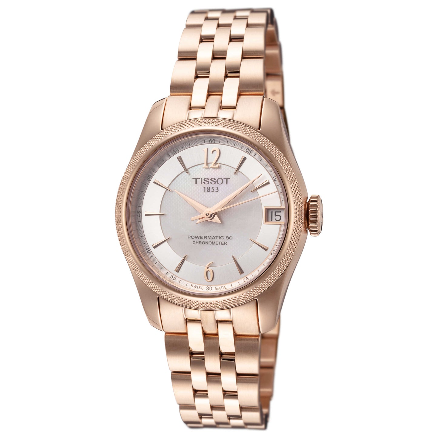 Front view of Tissot Ballade III Women's Automatic Watch T1082083311700