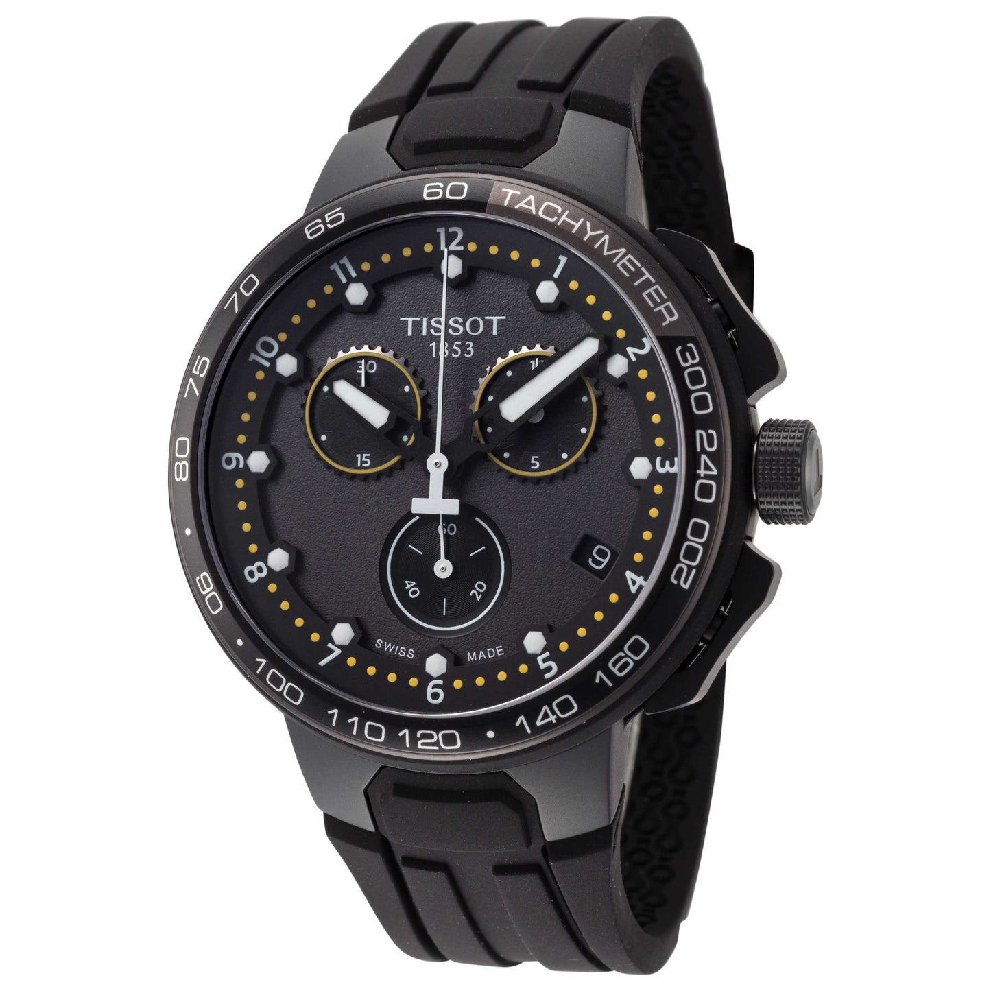 Front view of Tissot T-Race Men's Quartz Watch T1114173705702