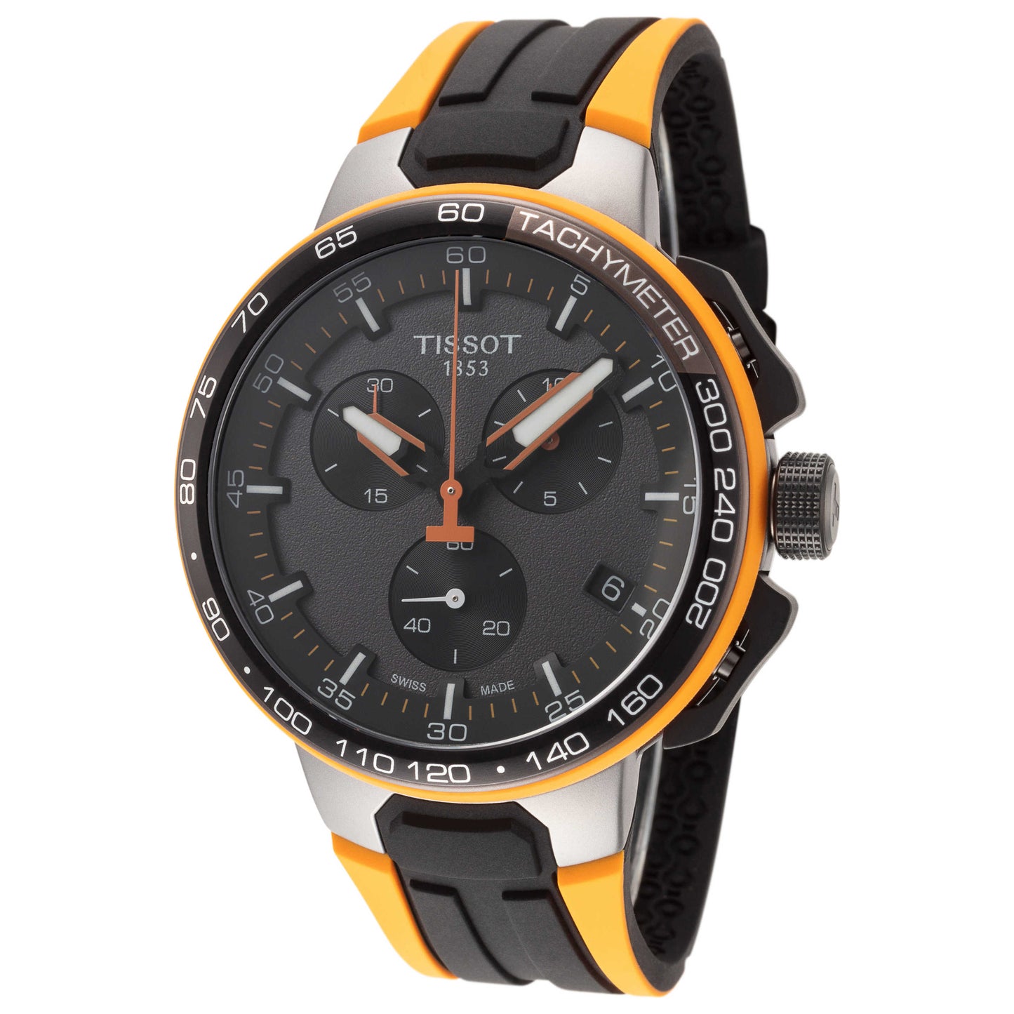 Front view of Tissot T-Race Cycling Men's Quartz Watch T1114173744104