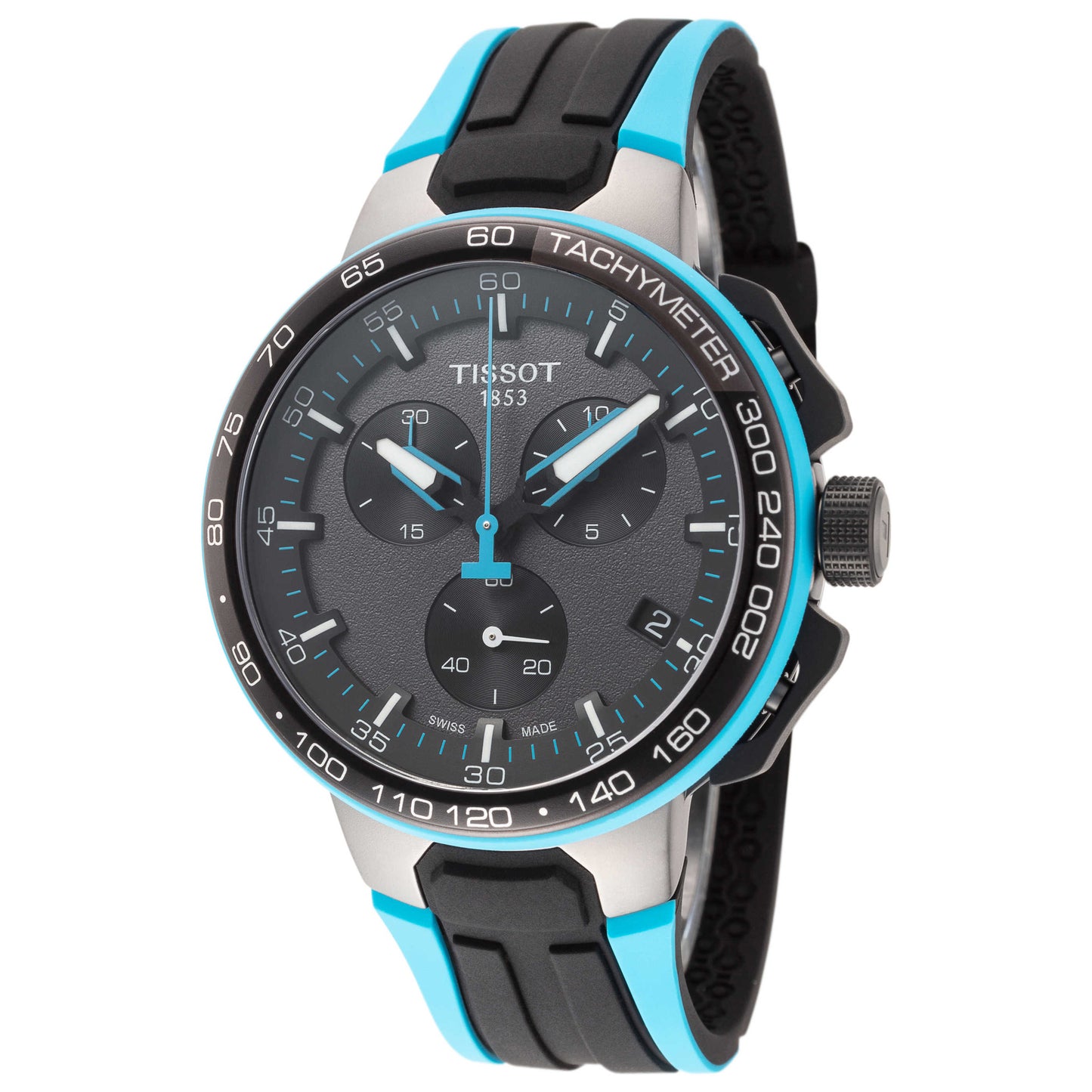 Front view of Tissot T-Race Cycling Men's Quartz Watch T1114173744105