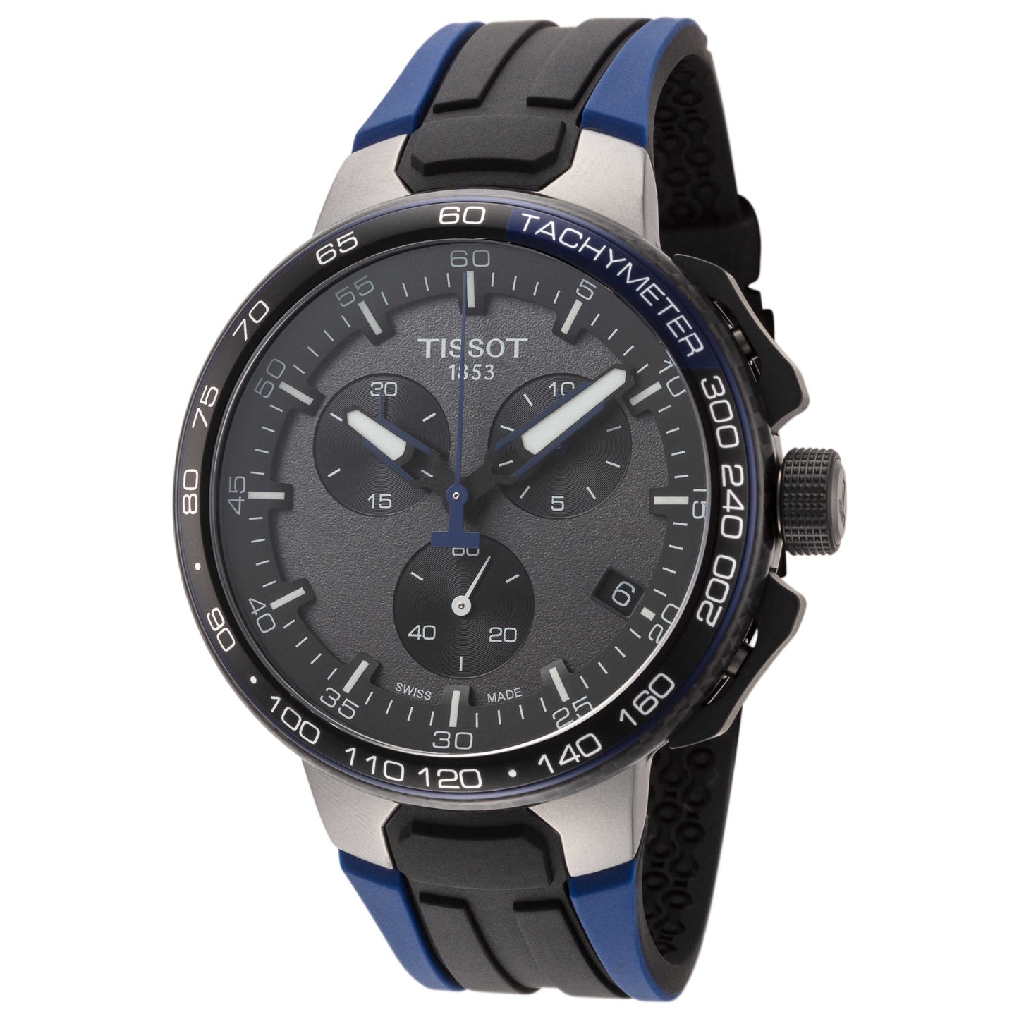 Front view of Tissot T-Race Cycling Men's Quartz Watch T1114173744106