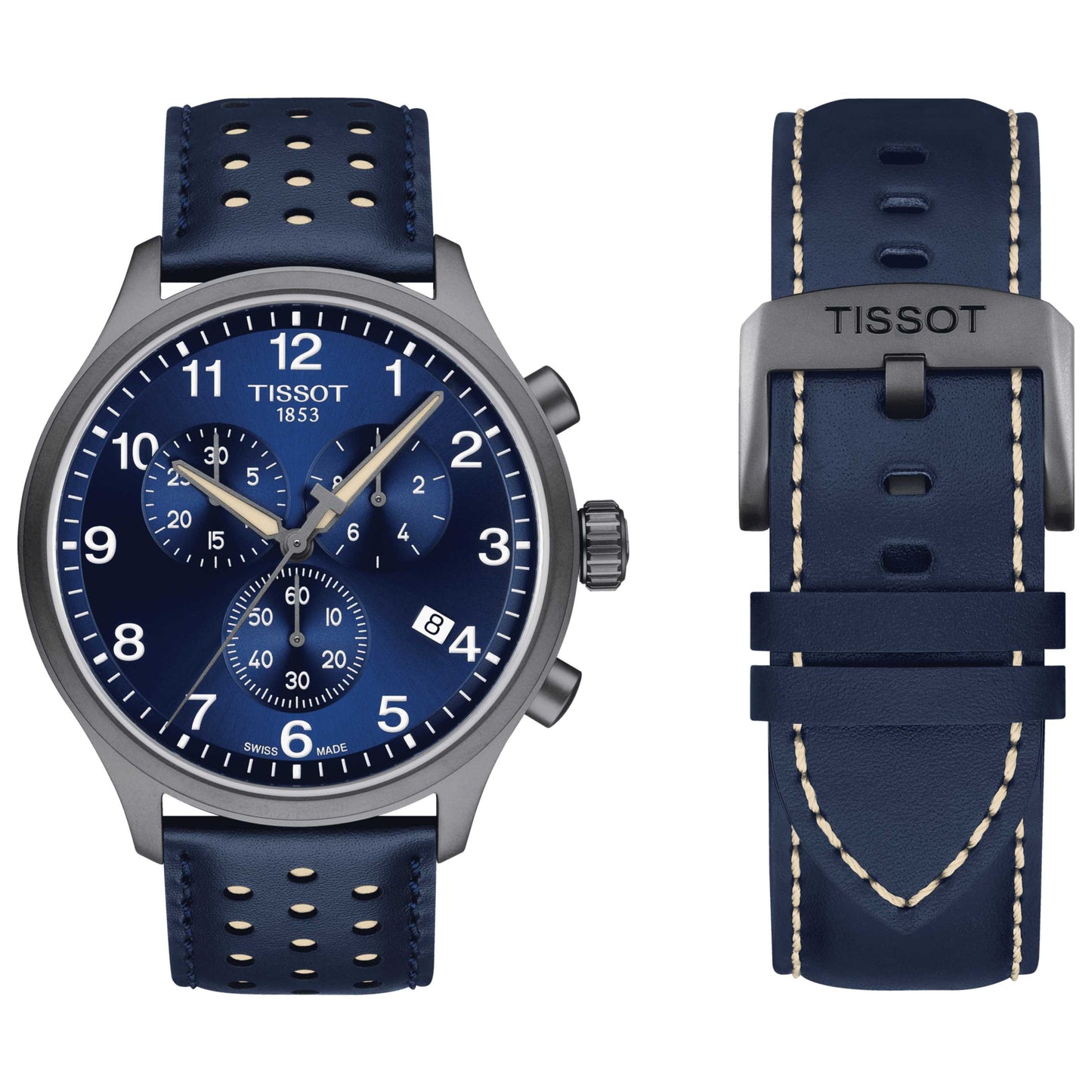 Front view of Tissot Chrono XL HCC Men's Quartz Watch T1166173604701