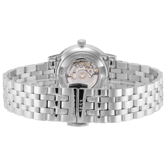 Back view of Tissot Carson Women's Automatic Watch T1222071105100