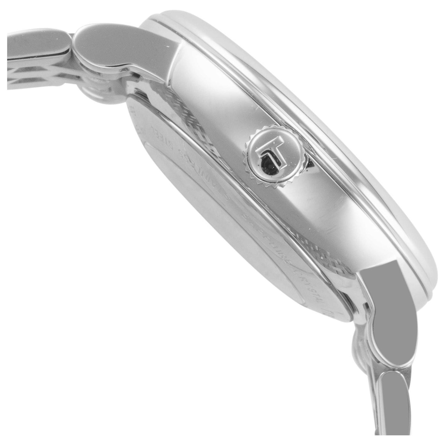 Right view of Tissot Carson Women's Automatic Watch T1222071105100