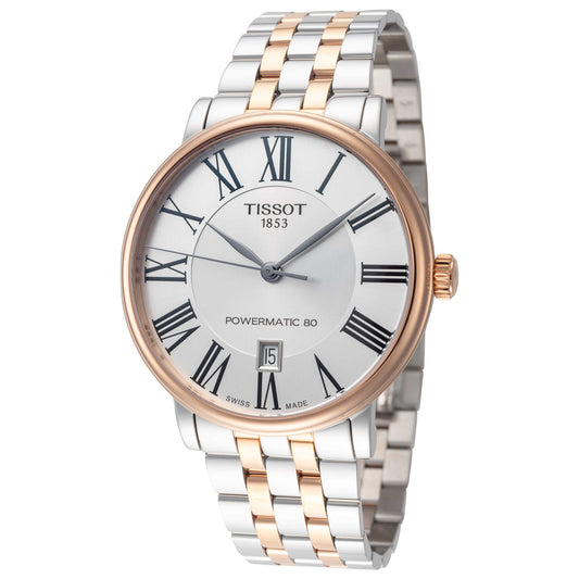 Front view of Tissot Carson Men's Automatic Watch T1224072203300