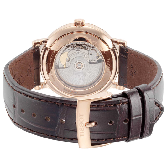 Back view of Tissot Carson Men's Automatic Watch T1224073603100