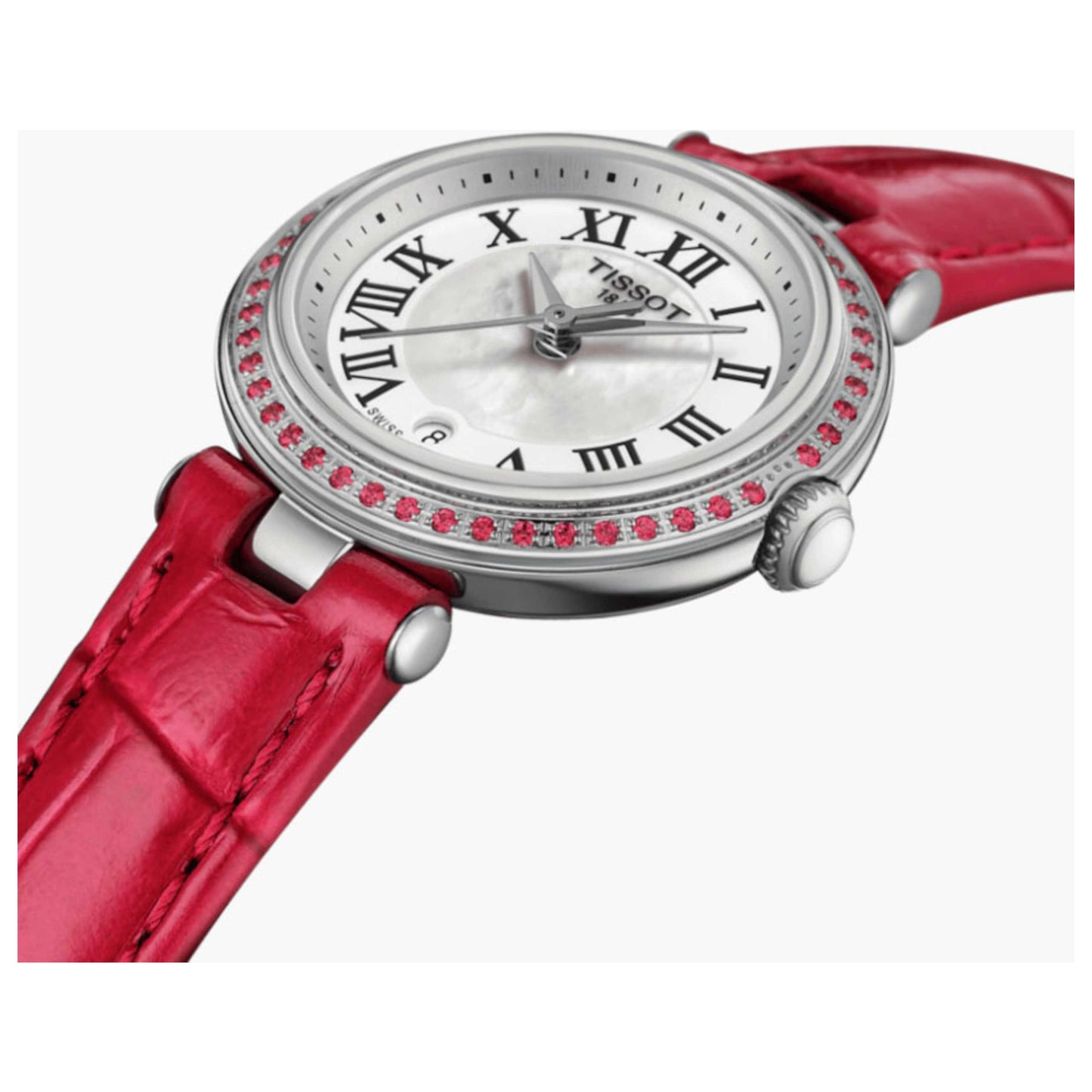 Left view of Tissot Bellissima Women's Quartz Watch T1260106611300