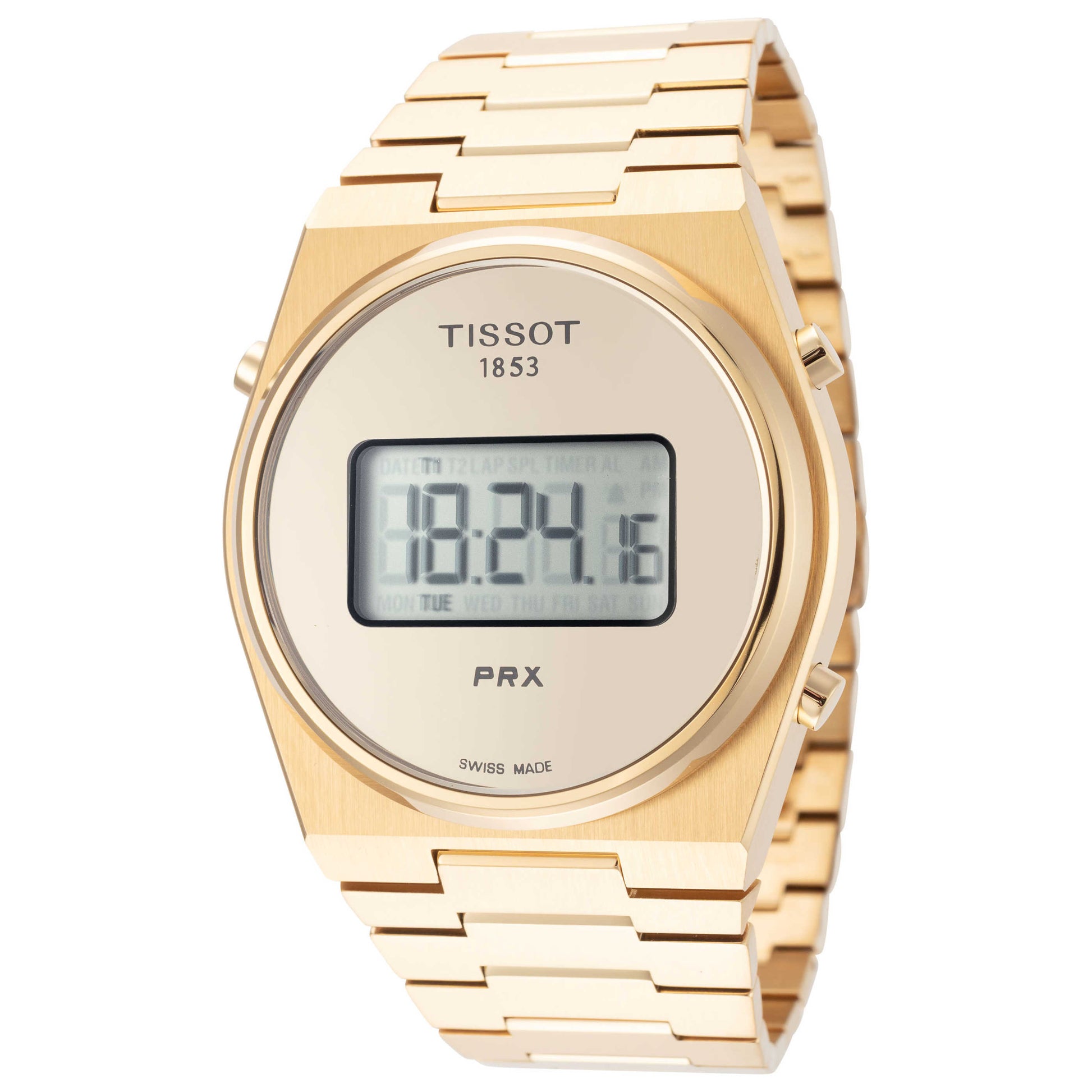 Front view of Tissot PRX Men's Quartz Watch T1374633302000