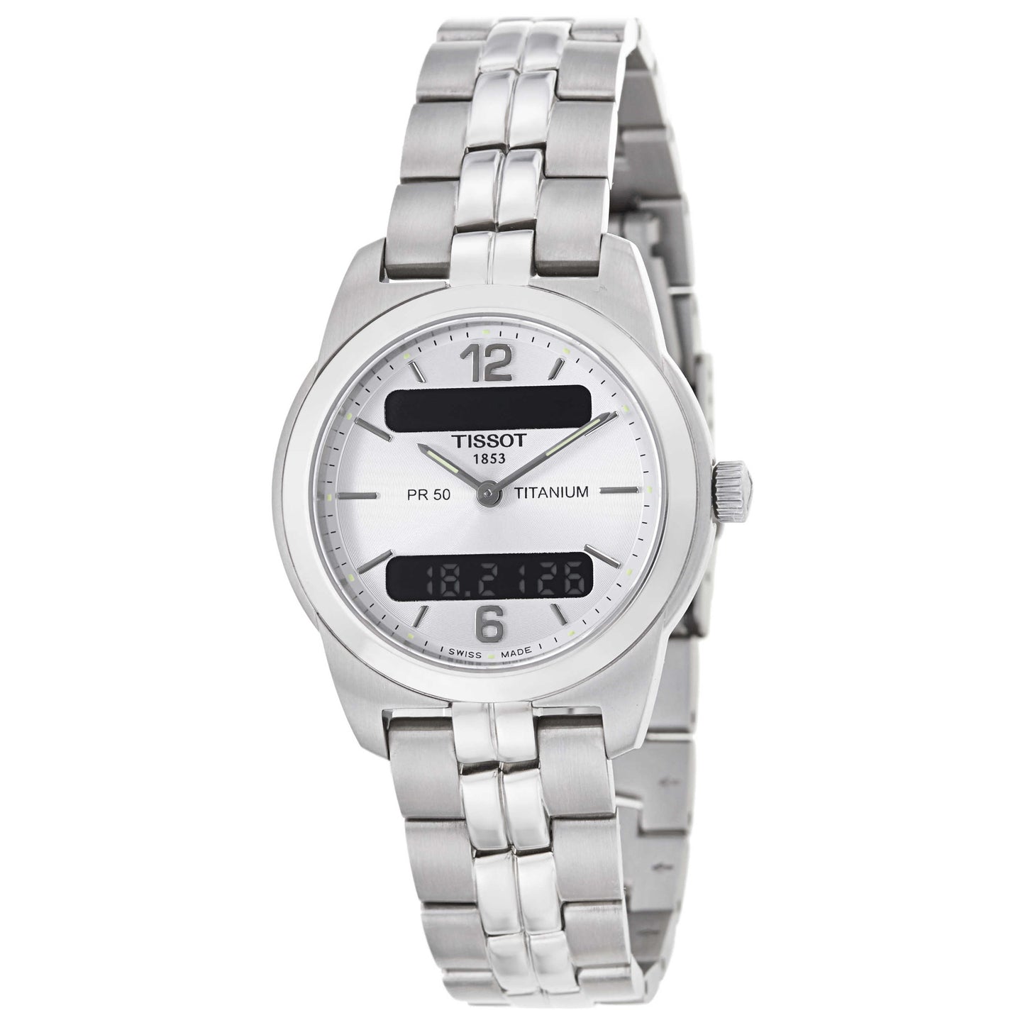 Front view of Tissot T-Classic Women's Quartz Watch T34718732