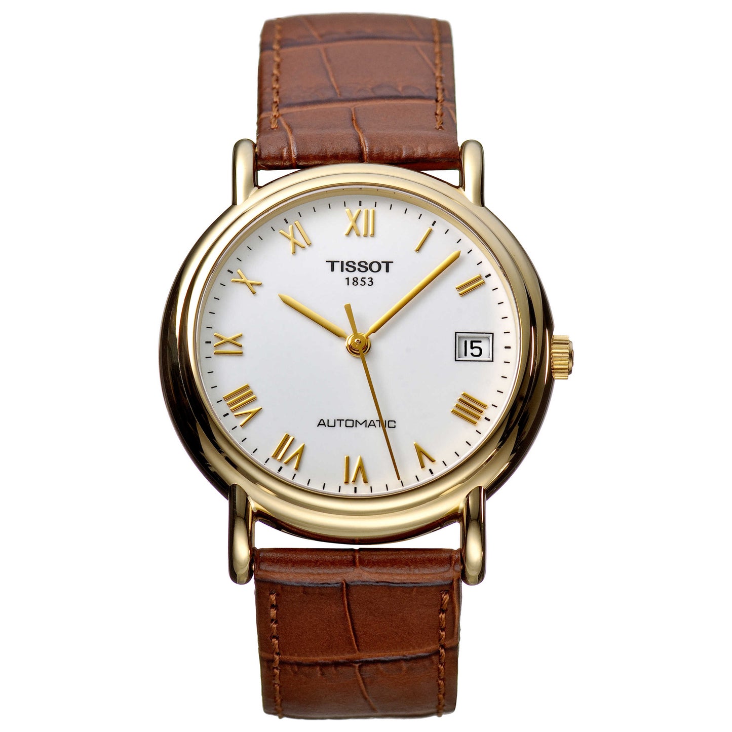 Front view of Tissot T-Gold Carson Men's Watch T71344413