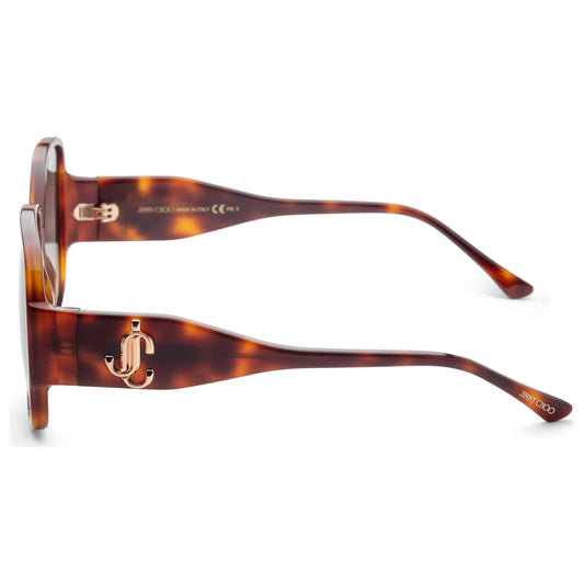 Left view of Jimmy Choo Taras Women's Sunglasses TARAS-86-HA