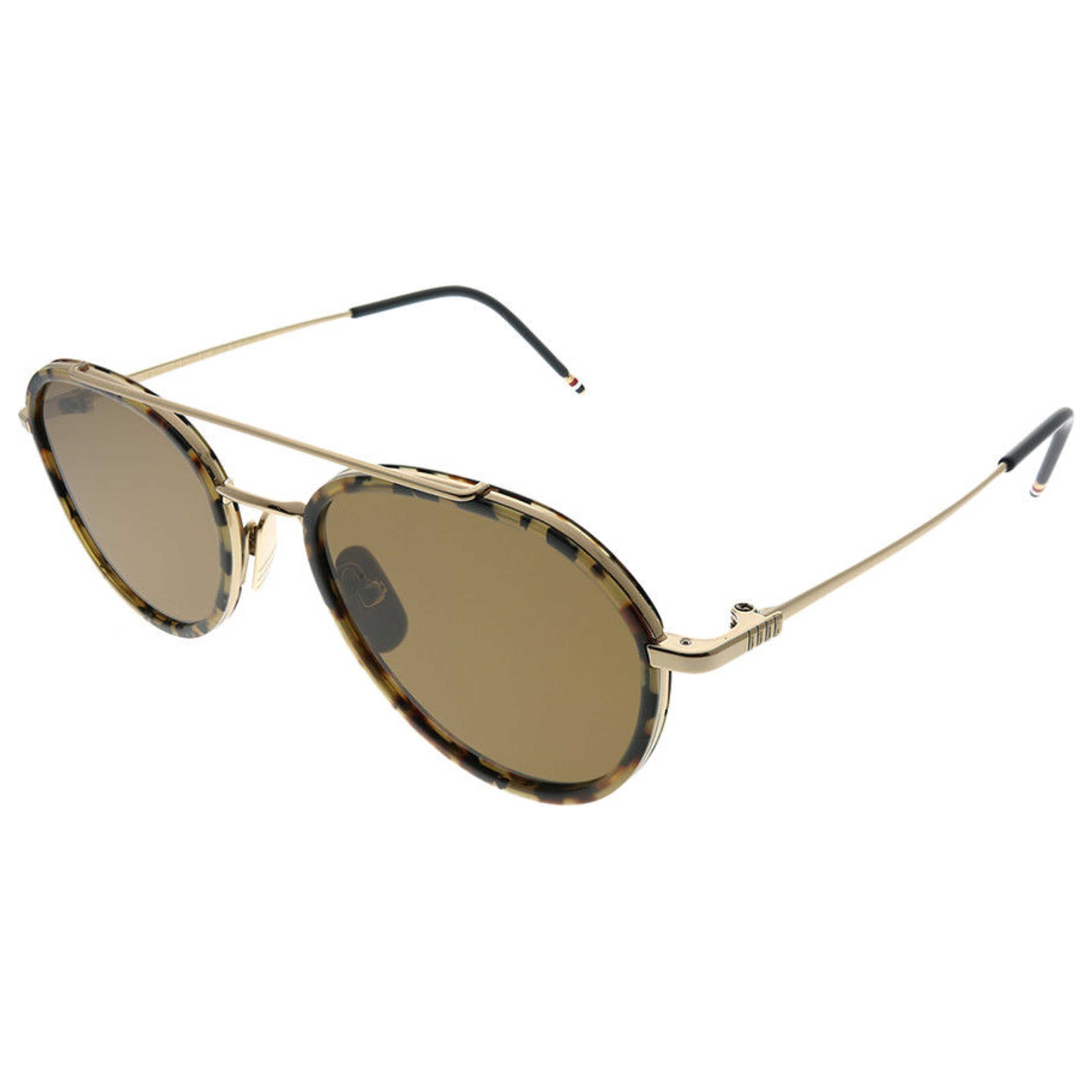 Thom Browne Unisex Sunglasses TB-801-H-GLD-TKT-51 – Ashford.com
