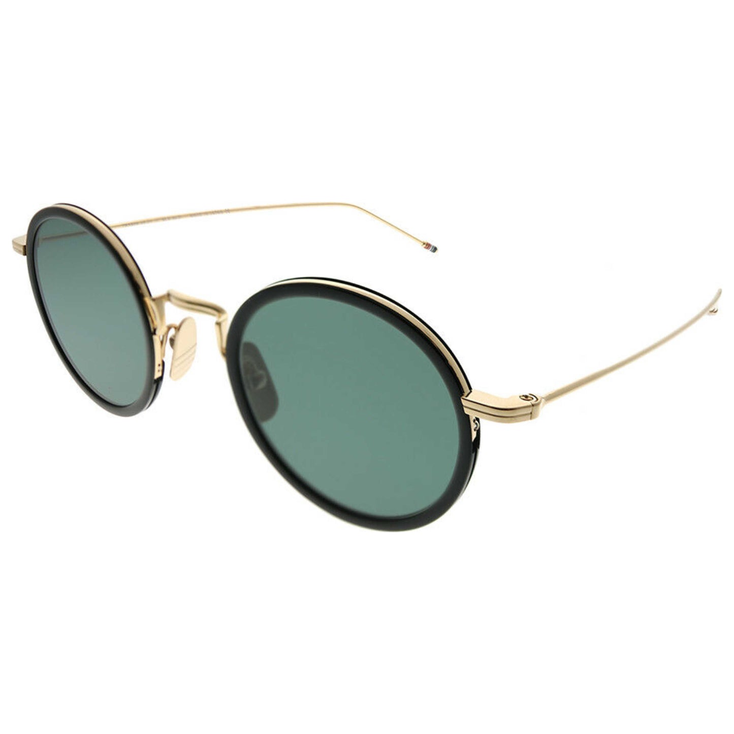 Front view of Thom Browne Fashion Unisex Sunglasses TB-TBS906-46-01
