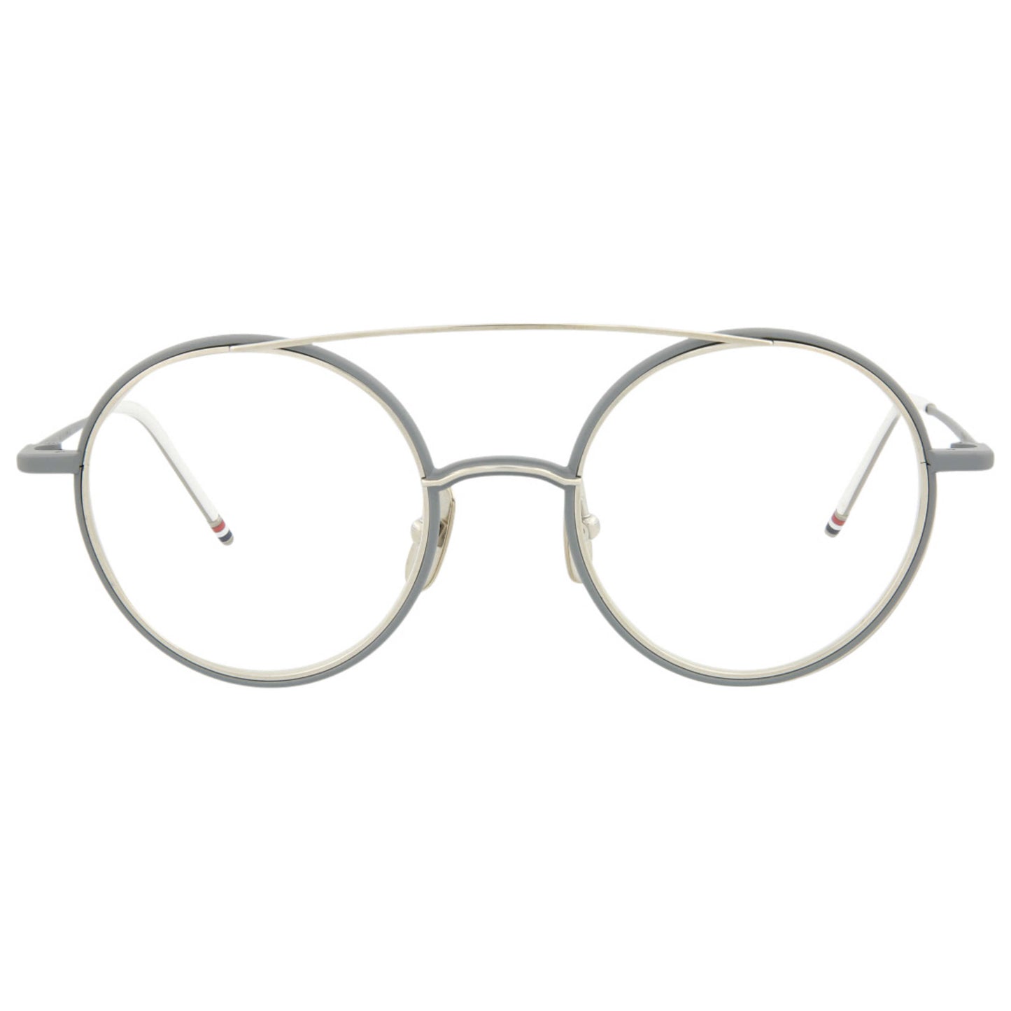 Thom Browne Novelty Unisex Opticals TB108-BGRYSLV50 - Image #5