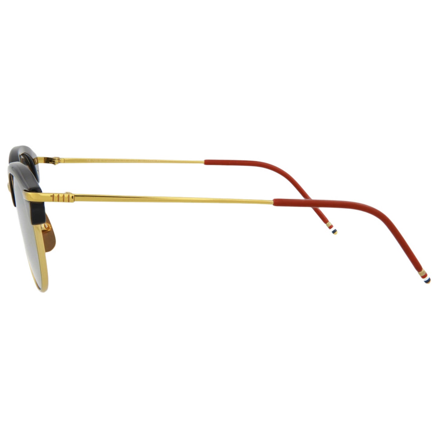 Thom Browne Novelty Unisex Sunglasses TB706-BTNVYGLD-50 - Image #4