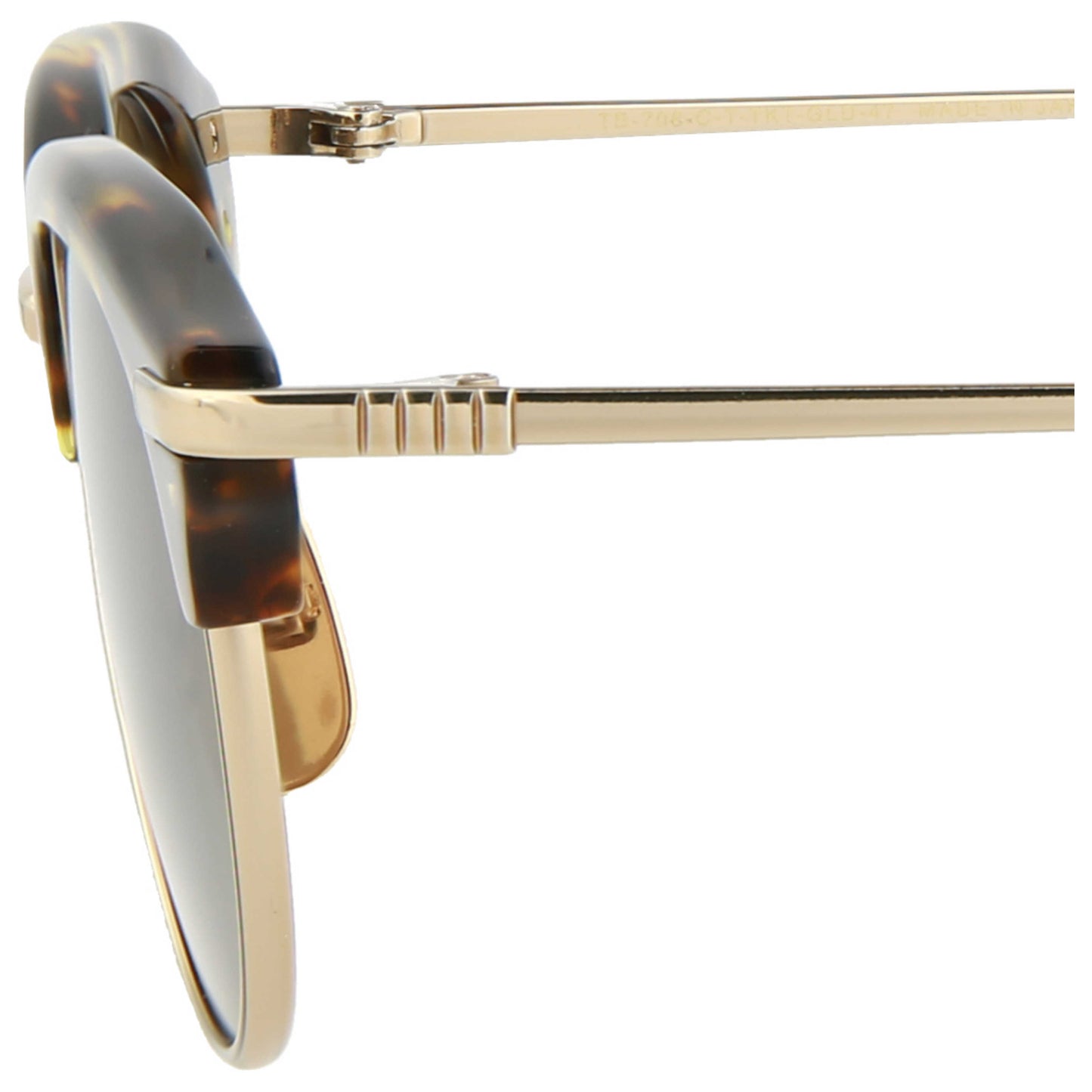 Thom Browne Novelty Unisex Sunglasses TB706-CTTKTGLD-47 - Image #4