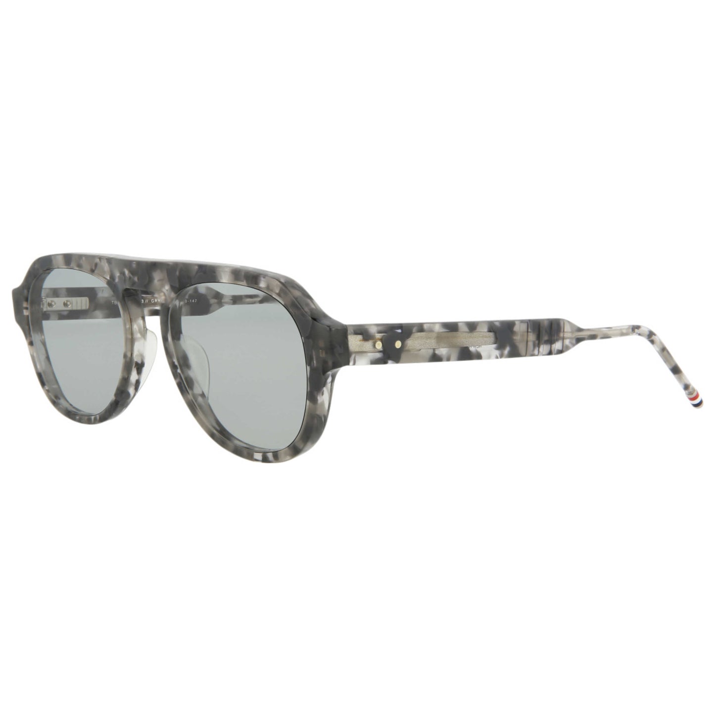 Front view of Thom Browne Novelty Unisex Sunglasses TBS416-52-03