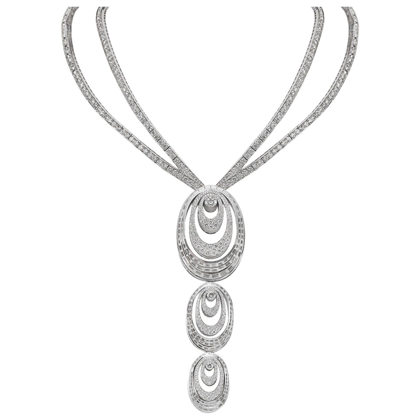 Front view of Audemars Piguet Jewelry Millenary Women's Necklace TC0727-BCU-US-Z000