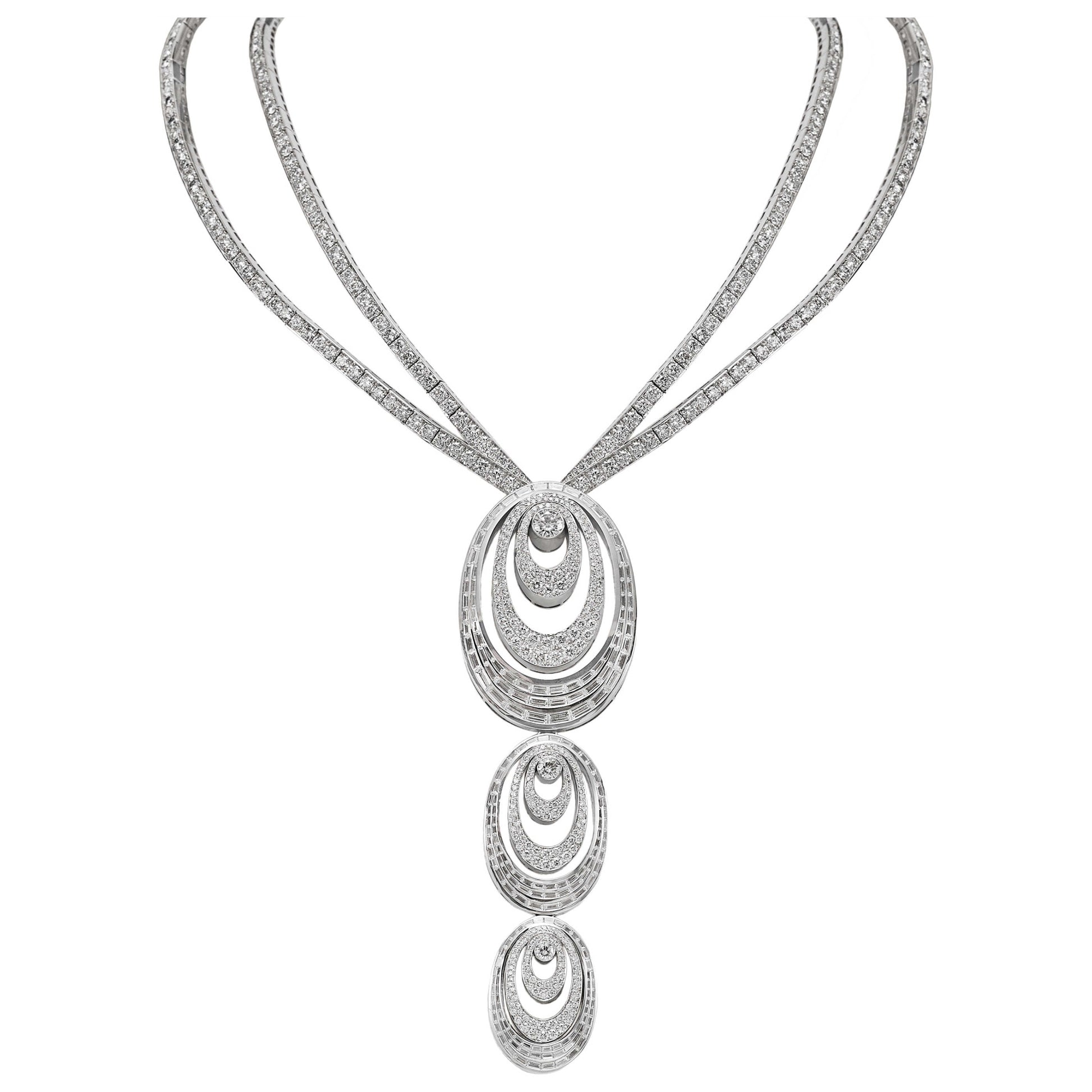 Front view of Audemars Piguet Jewelry Millenary Women's Necklace TC0727-BCU-US-Z000