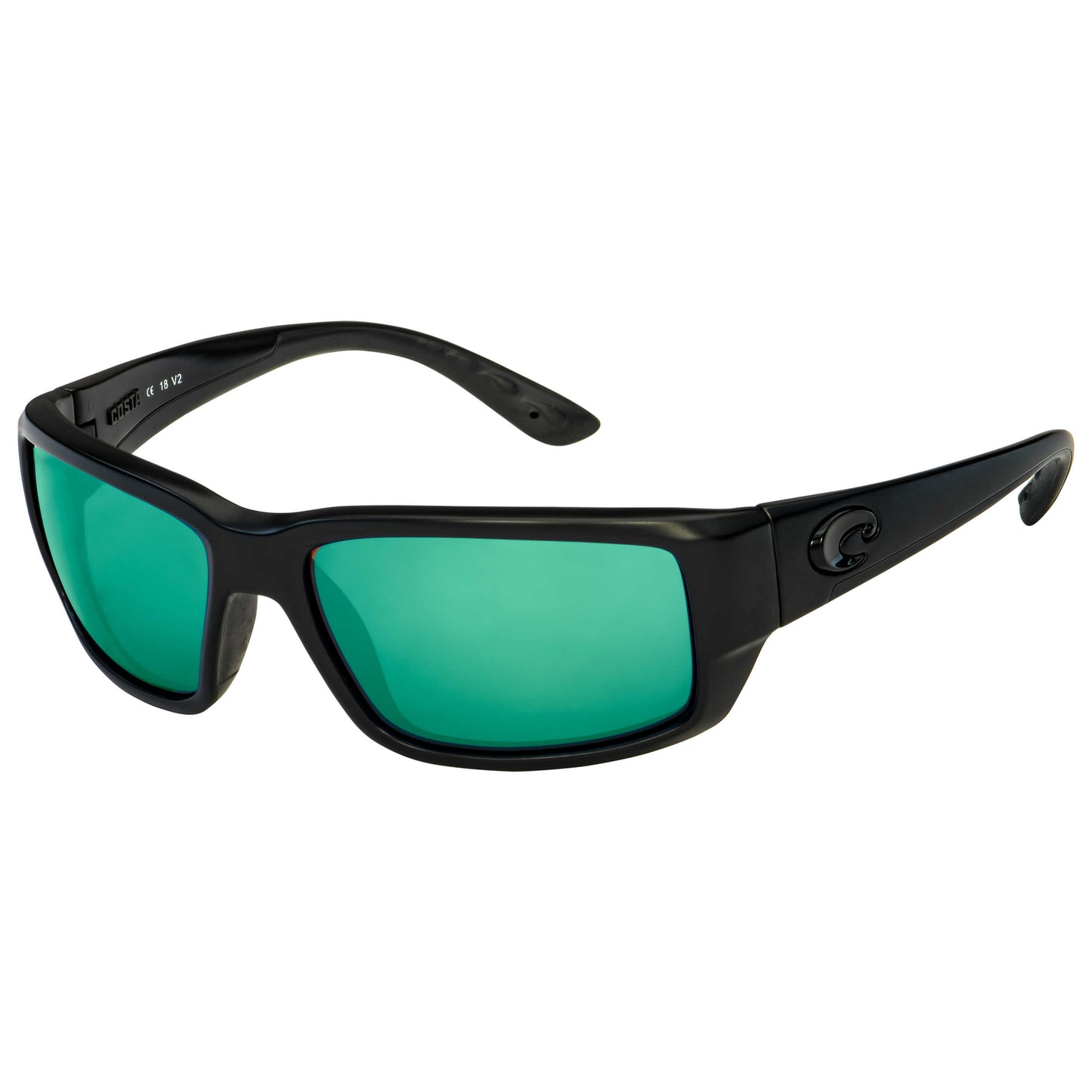 Front view of Costa del Mar Fantail Men's Sunglasses TF-01-EGMGLP