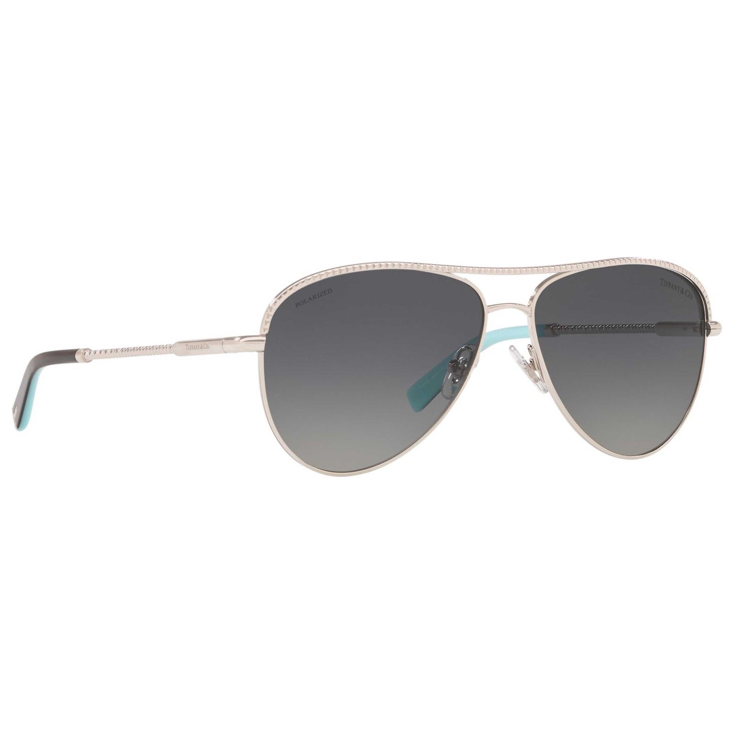 Front view of Tiffany & Co. Fashion Women's Sunglasses TF3062-6037T357