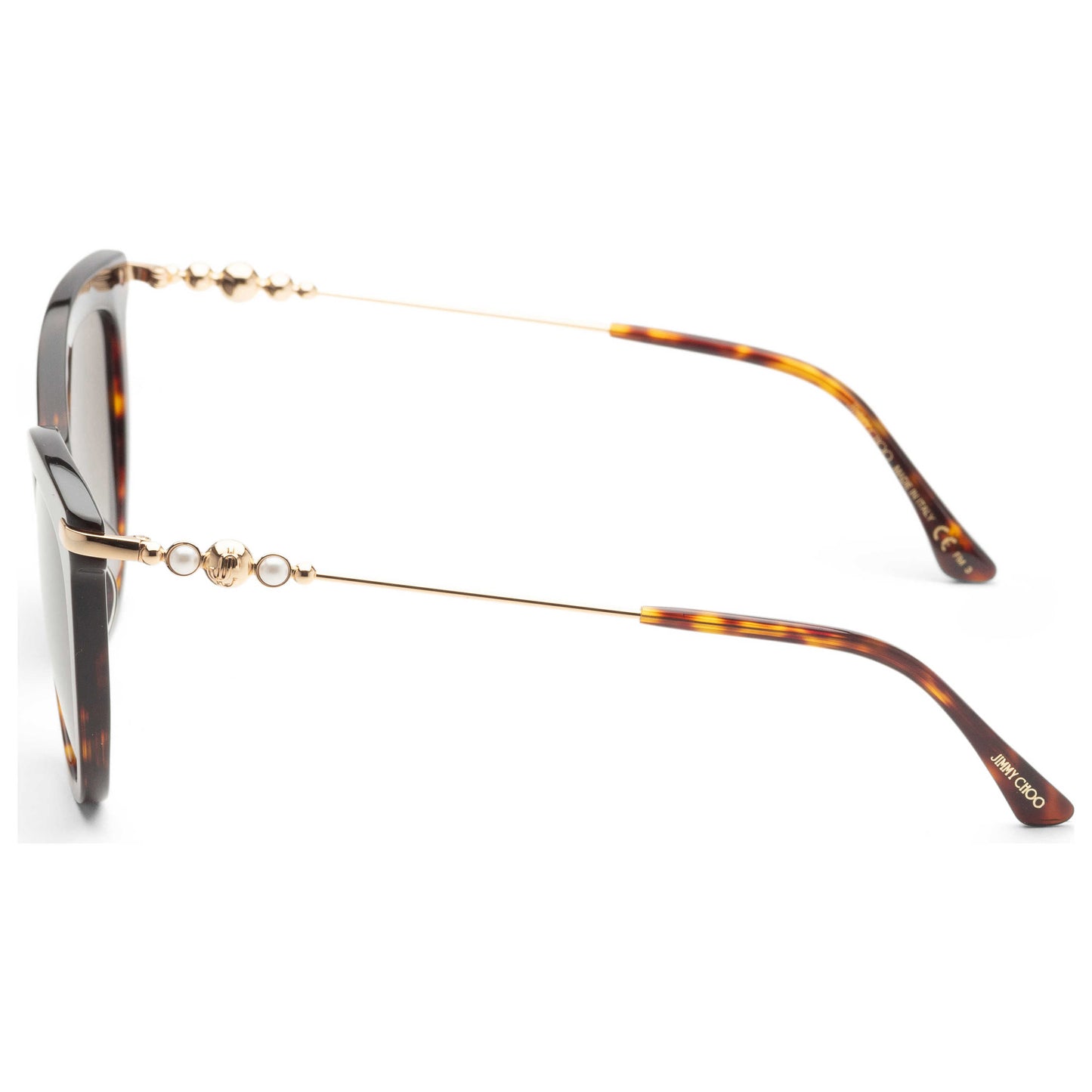 Left view of Jimmy Choo Tinsley Women's Sunglasses TINSLEYGS-0086-HA