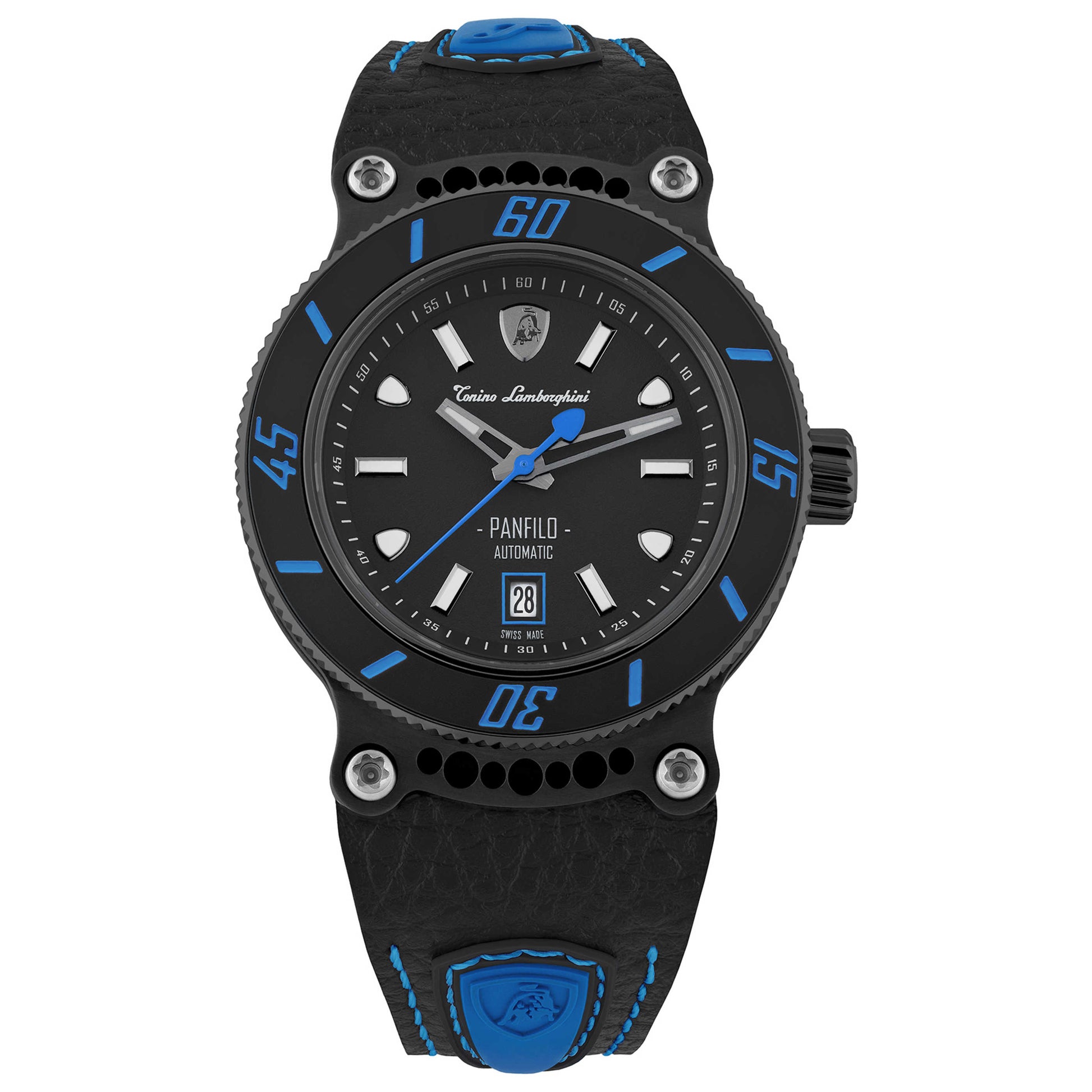 Front view of Tonino Lamborghini Panfilo Men's Automatic Watch TLF-T03-4