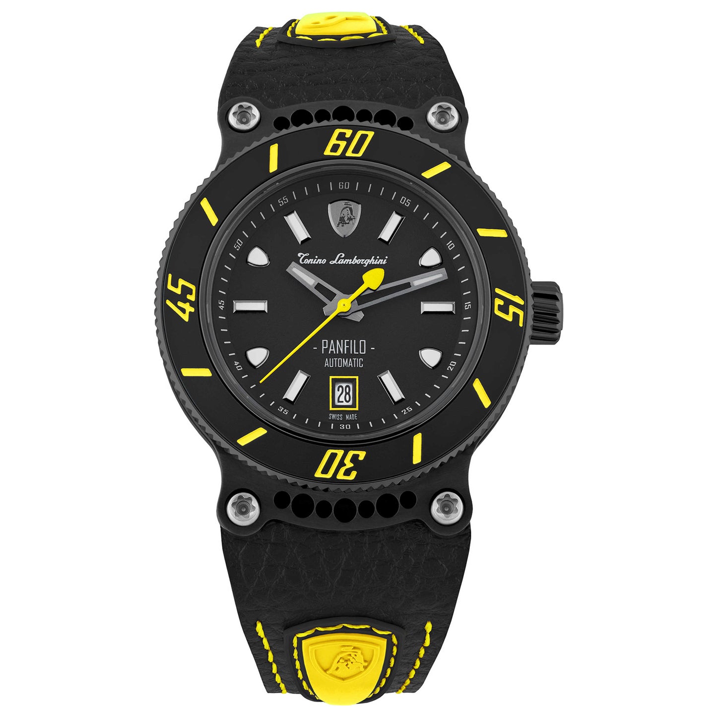 Front view of Tonino Lamborghini Panfilo Men's Automatic Watch TLF-T03-5