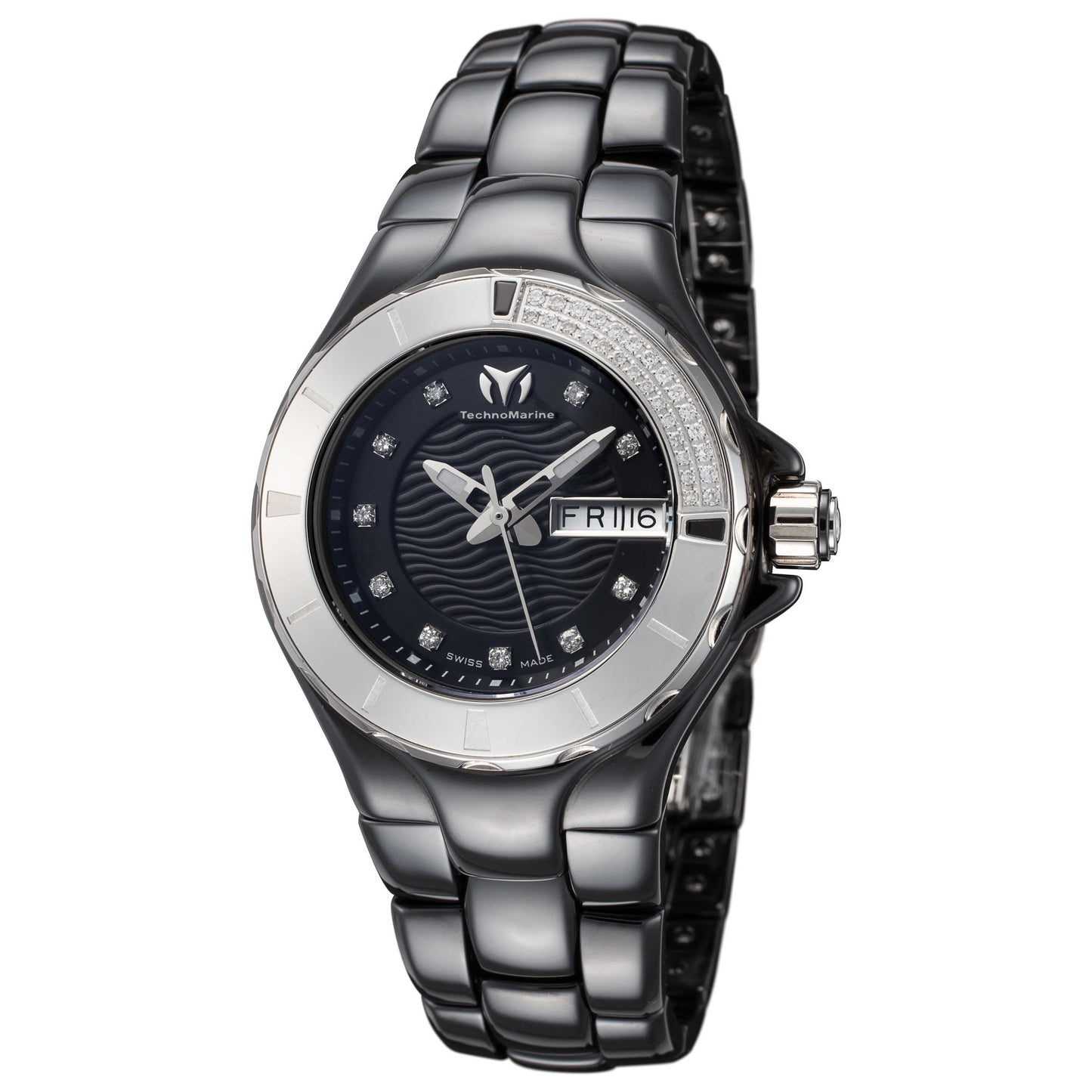 Front view of TechnoMarine Cruise Women's Quartz Watch TM-110027C
