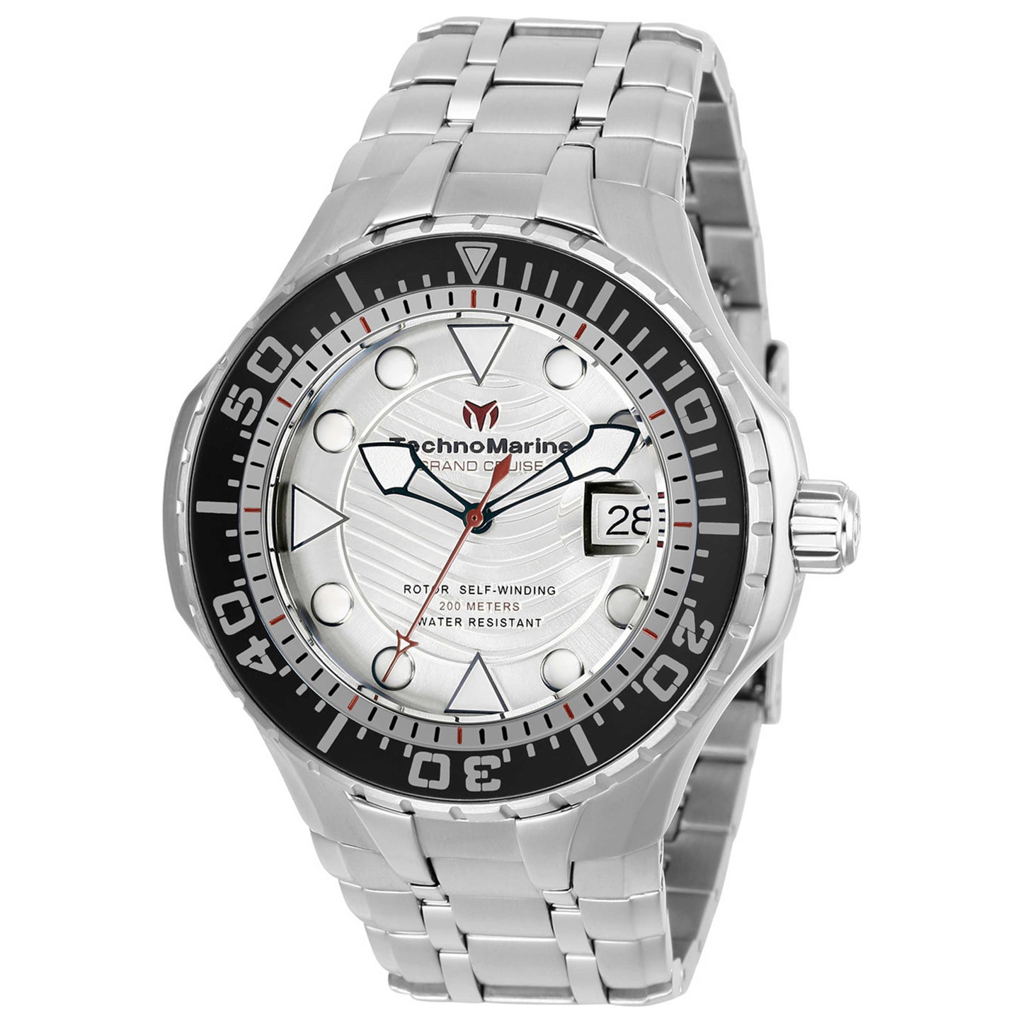 Front view of TechnoMarine Cruise Men's Automatic Watch TM-118072
