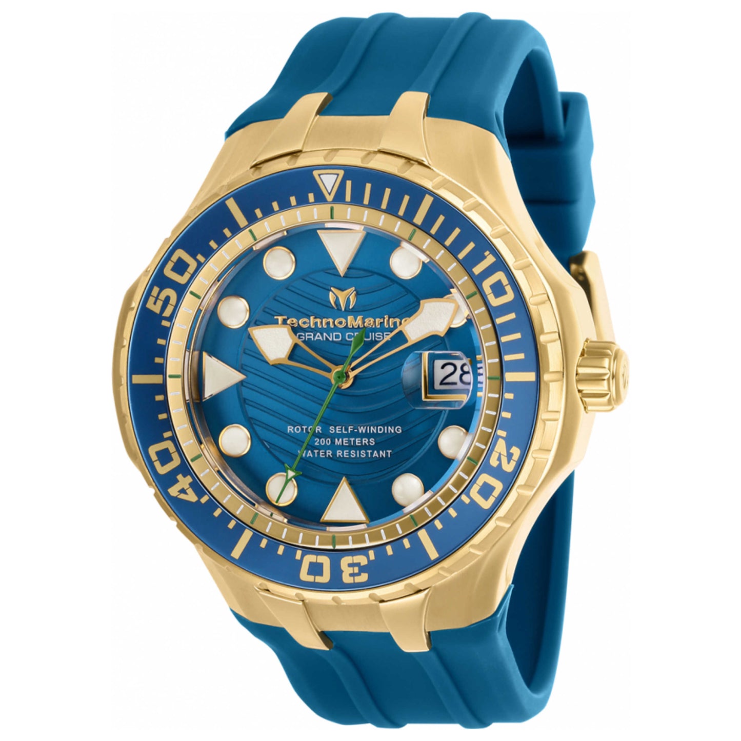 Front view of TechnoMarine Cruise Men's Automatic Watch TM-118087