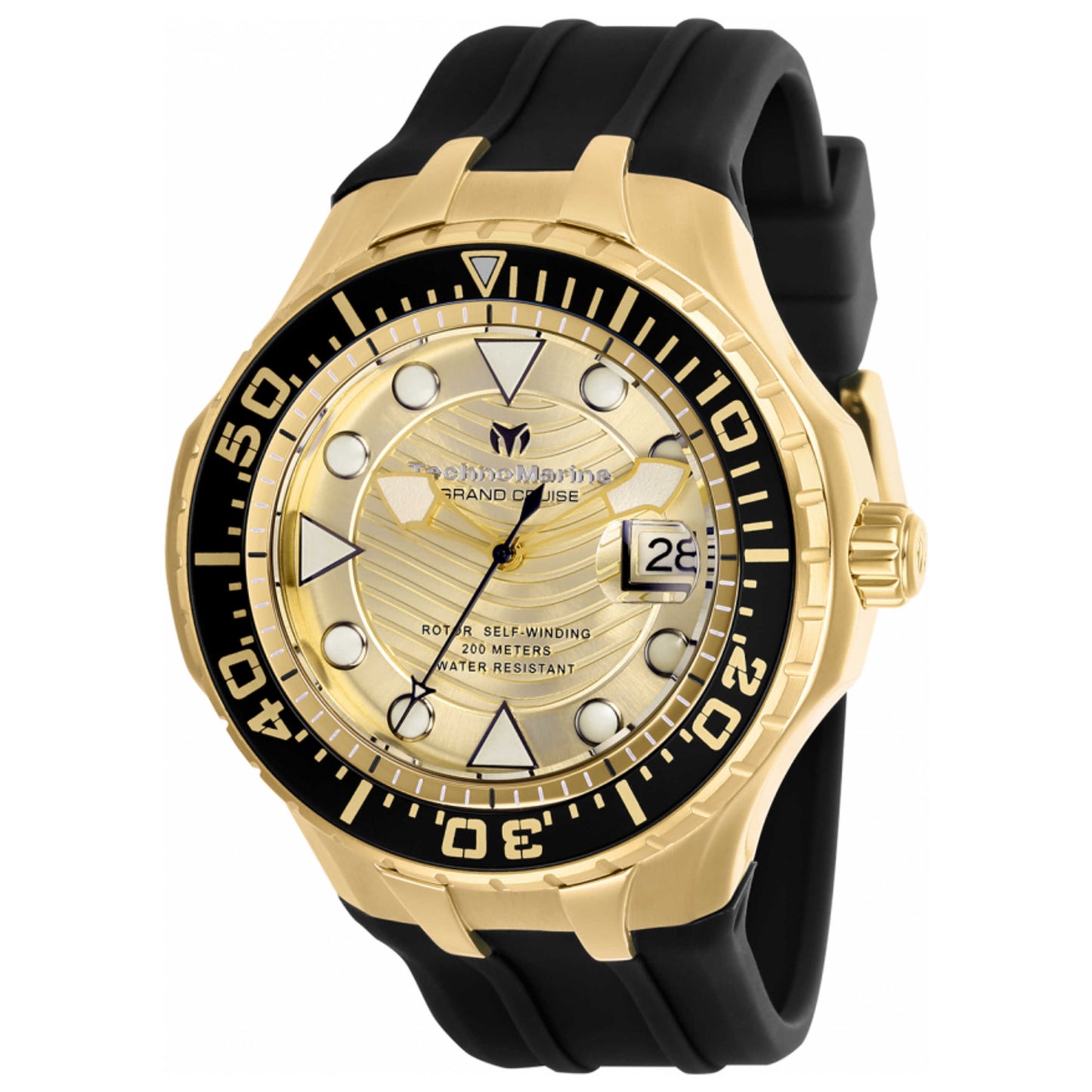 Front view of TechnoMarine Cruise Men's Automatic Watch TM-118088