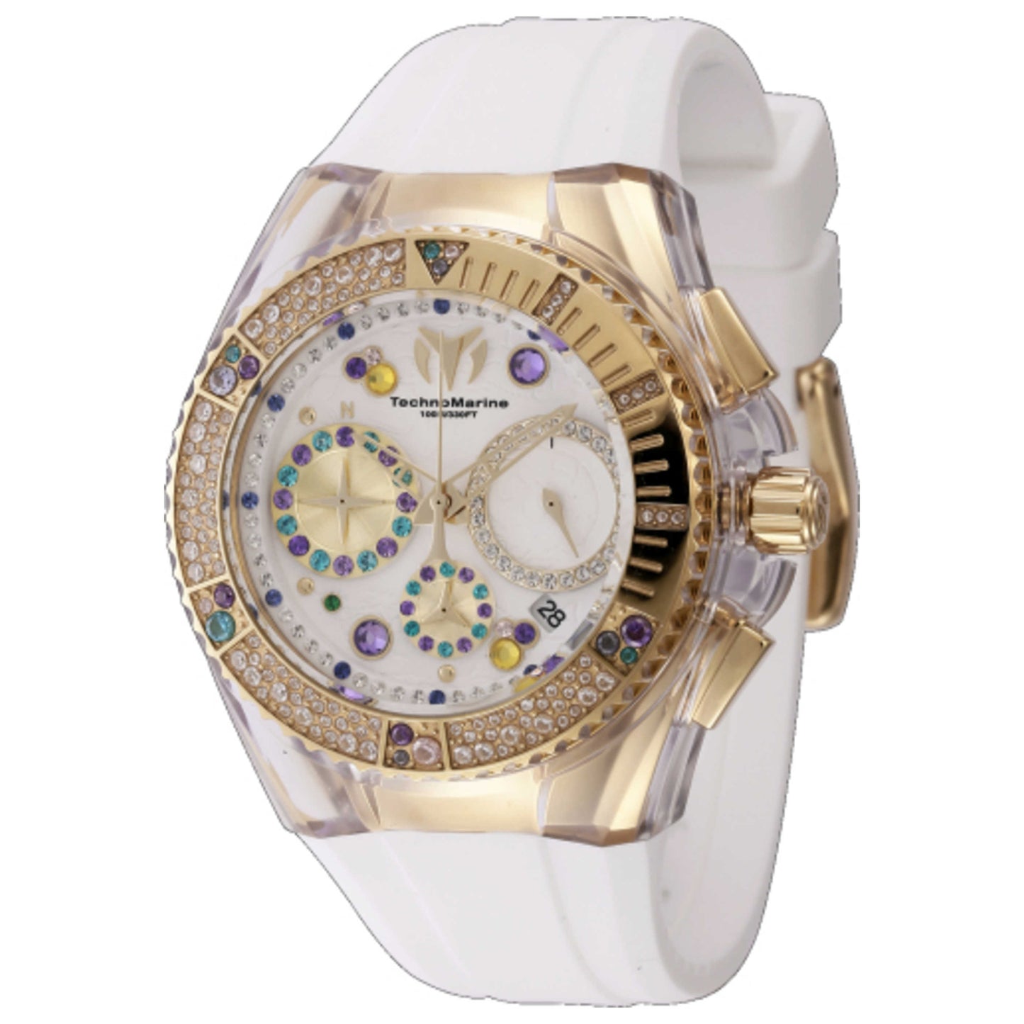 Front view of TechnoMarine Cruise Women's Quartz Watch TM-121004
