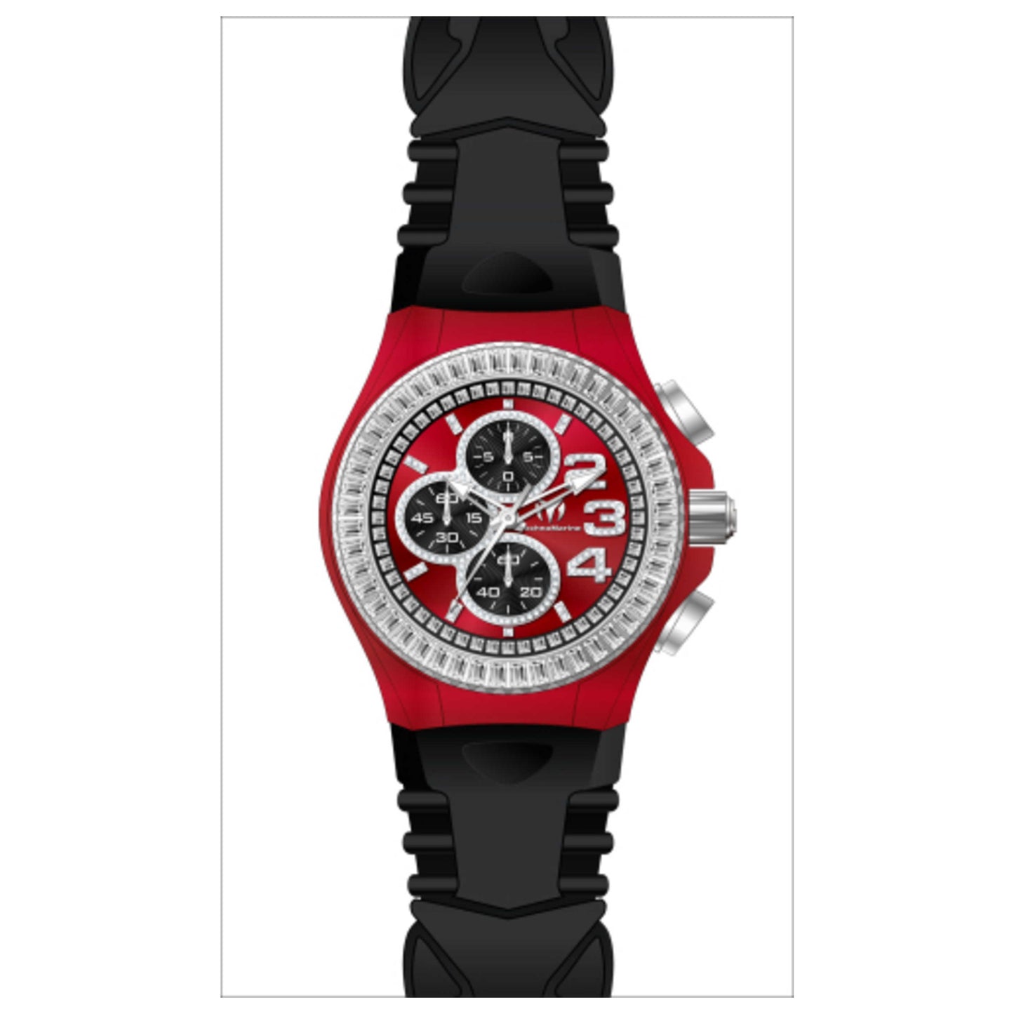 Front view of TechnoMarine Classic Men's Quartz Watch TM-121185
