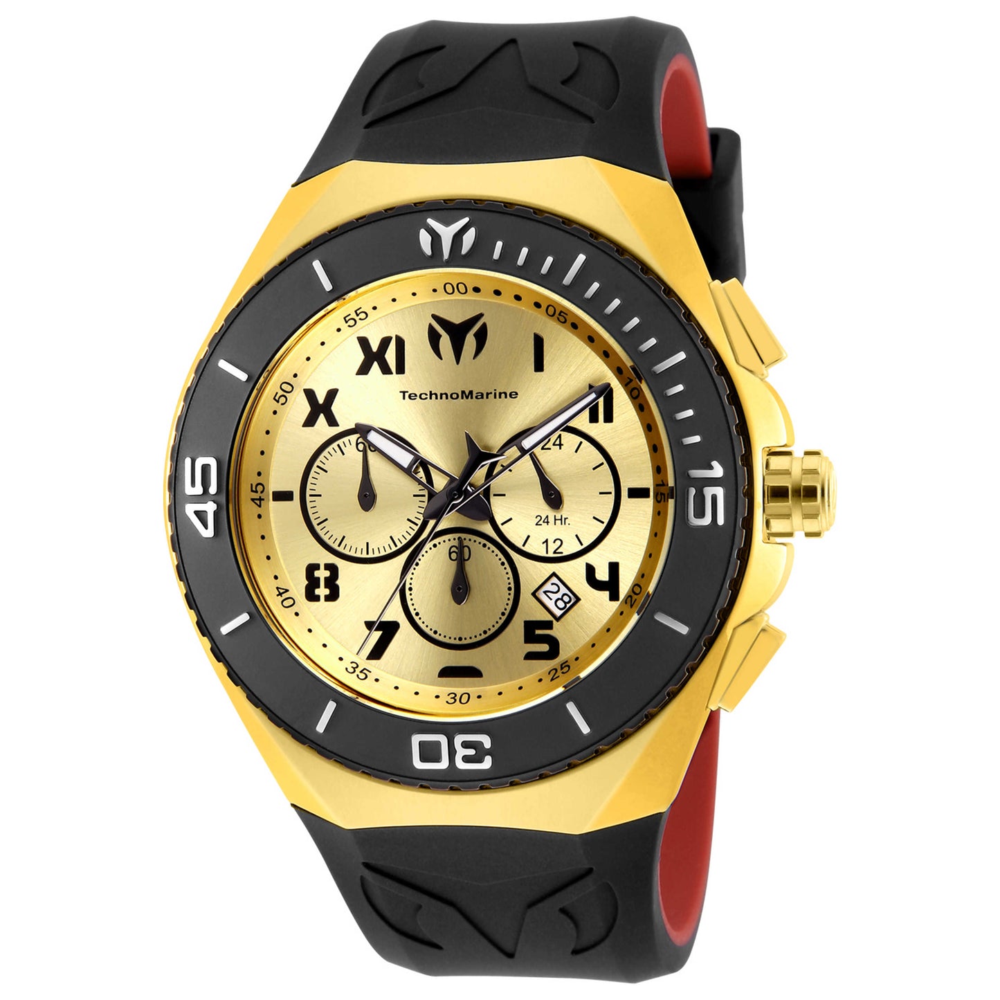 Front view of TechnoMarine Manta Men's Quartz Watch TM-215067