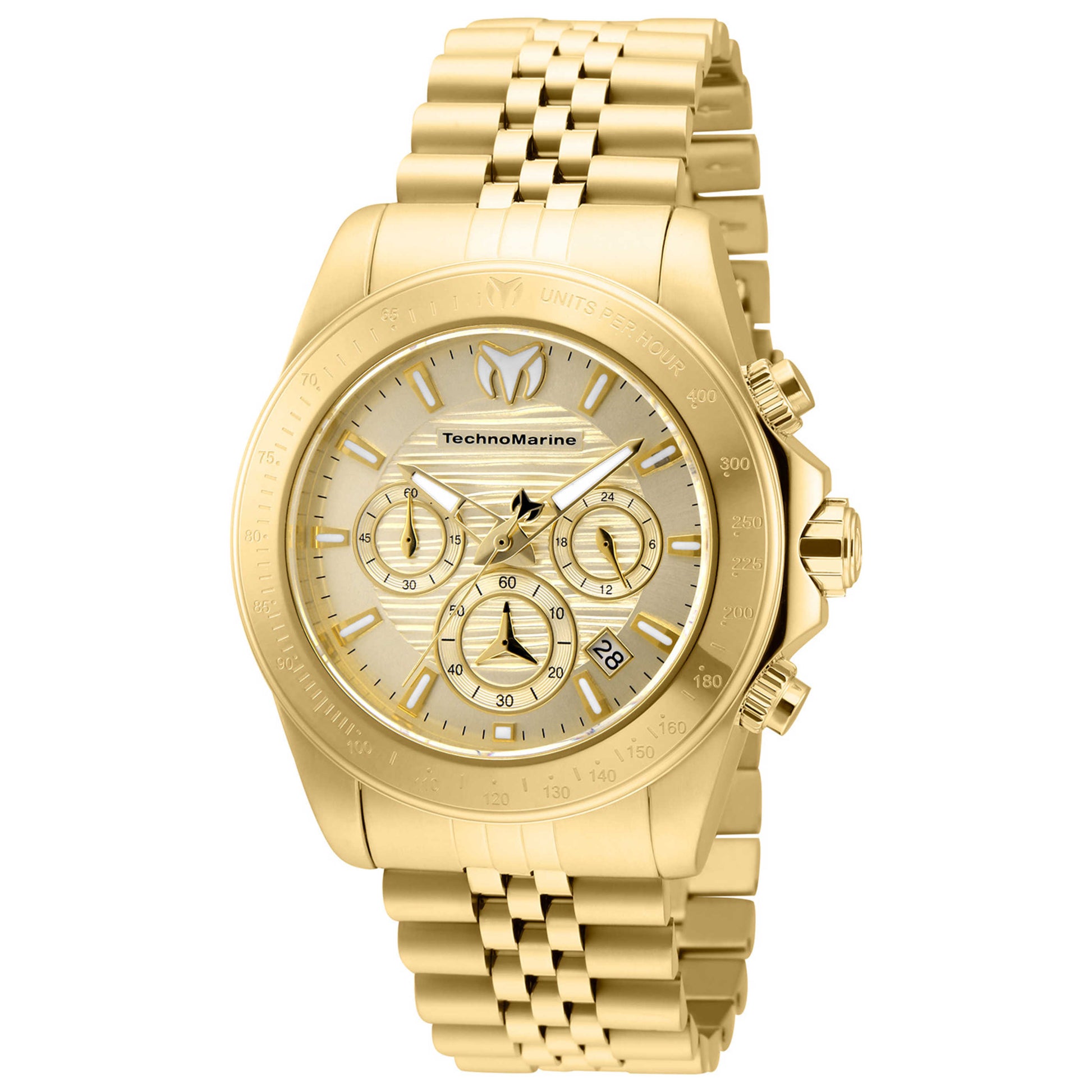 Front view of TechnoMarine Manta Men's Quartz Watch TM-219022