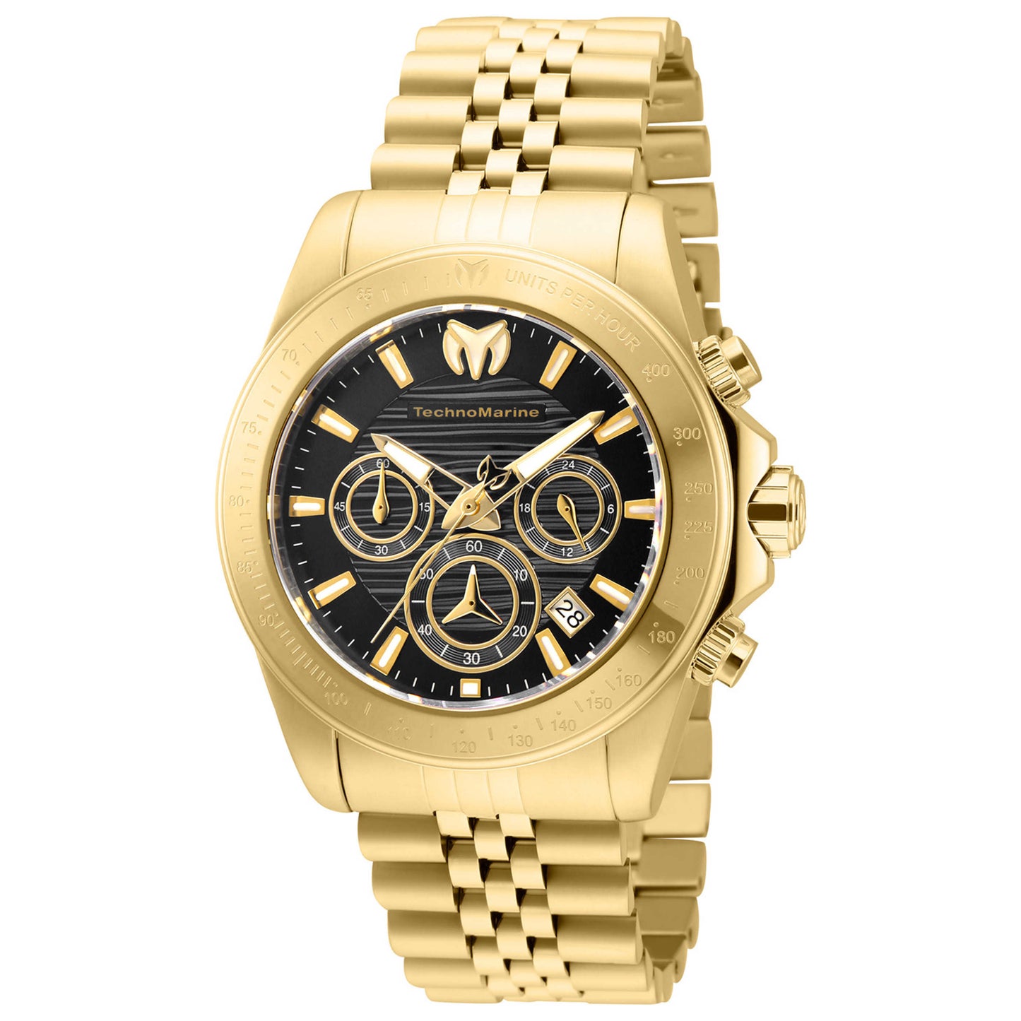 Front view of TechnoMarine Manta Men's Quartz Watch TM-219023