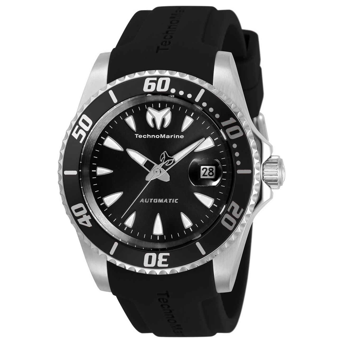 Front view of TechnoMarine Manta Sea Men's Automatic Watch TM-219085