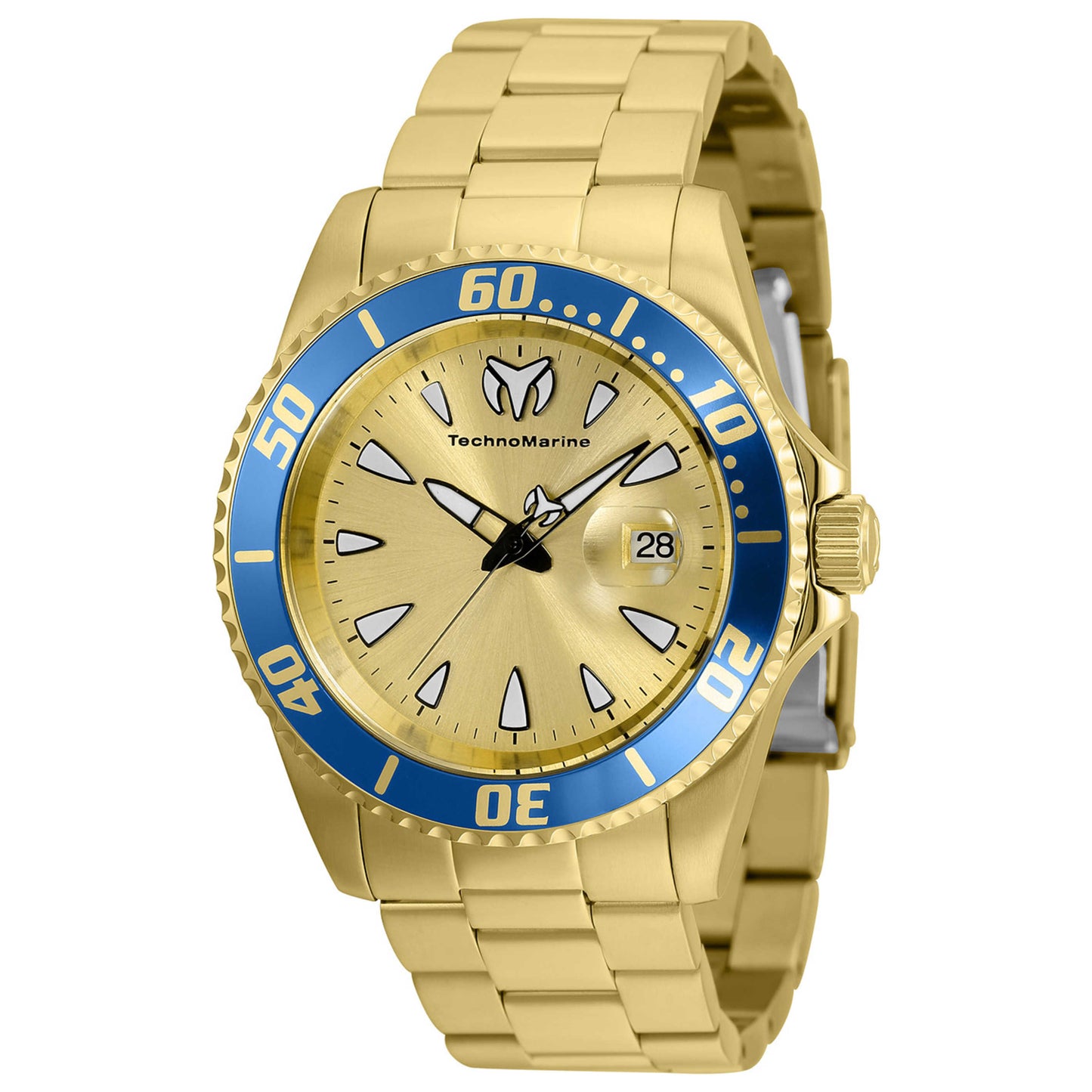 Front view of TechnoMarine Manta Sea Men's Quartz Watch TM-220103
