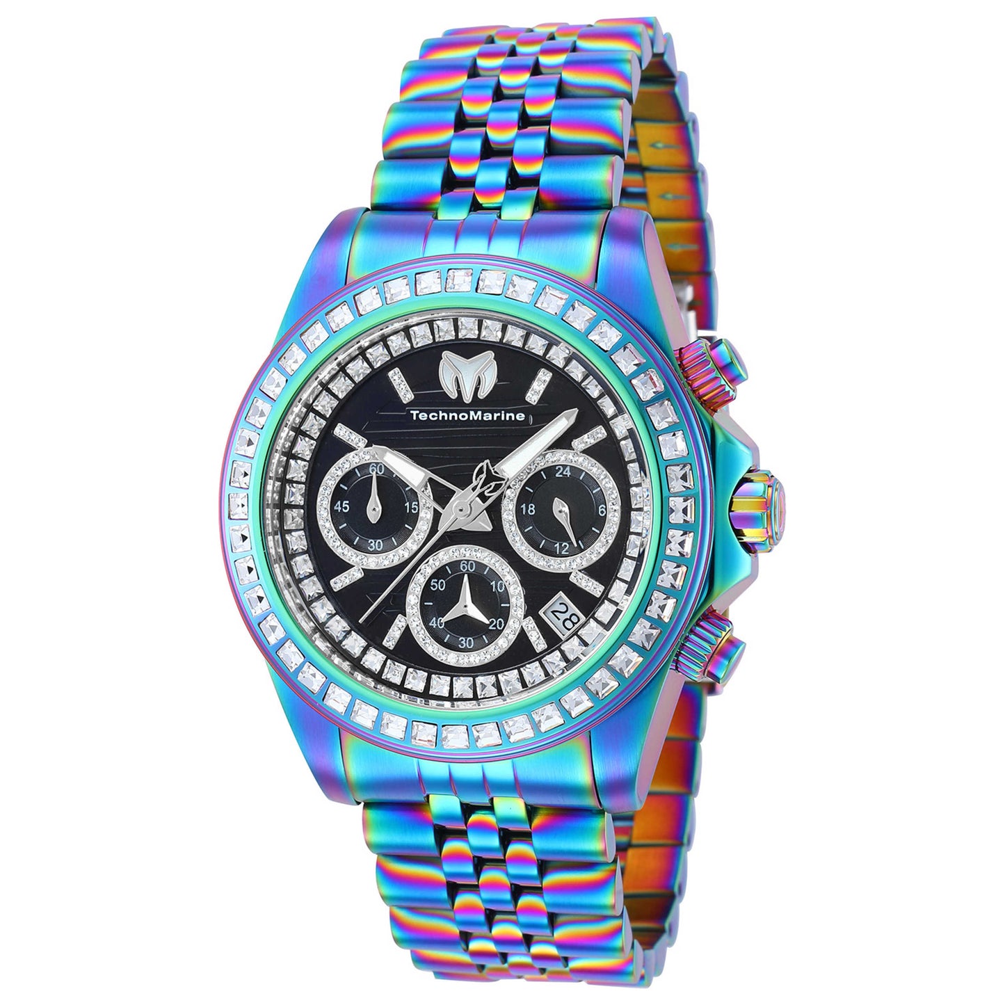 Front view of TechnoMarine Manta Ray Women's Quartz Watch TM-221021