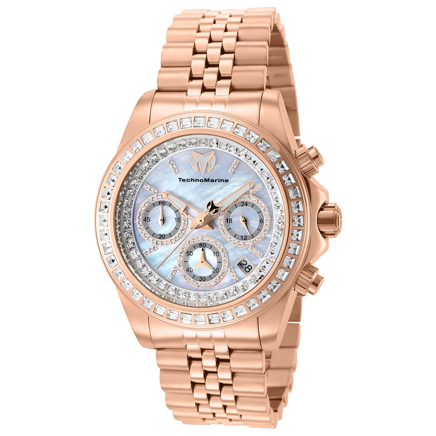 Front view of TechnoMarine Manta Ray Women's Quartz Watch TM-221026