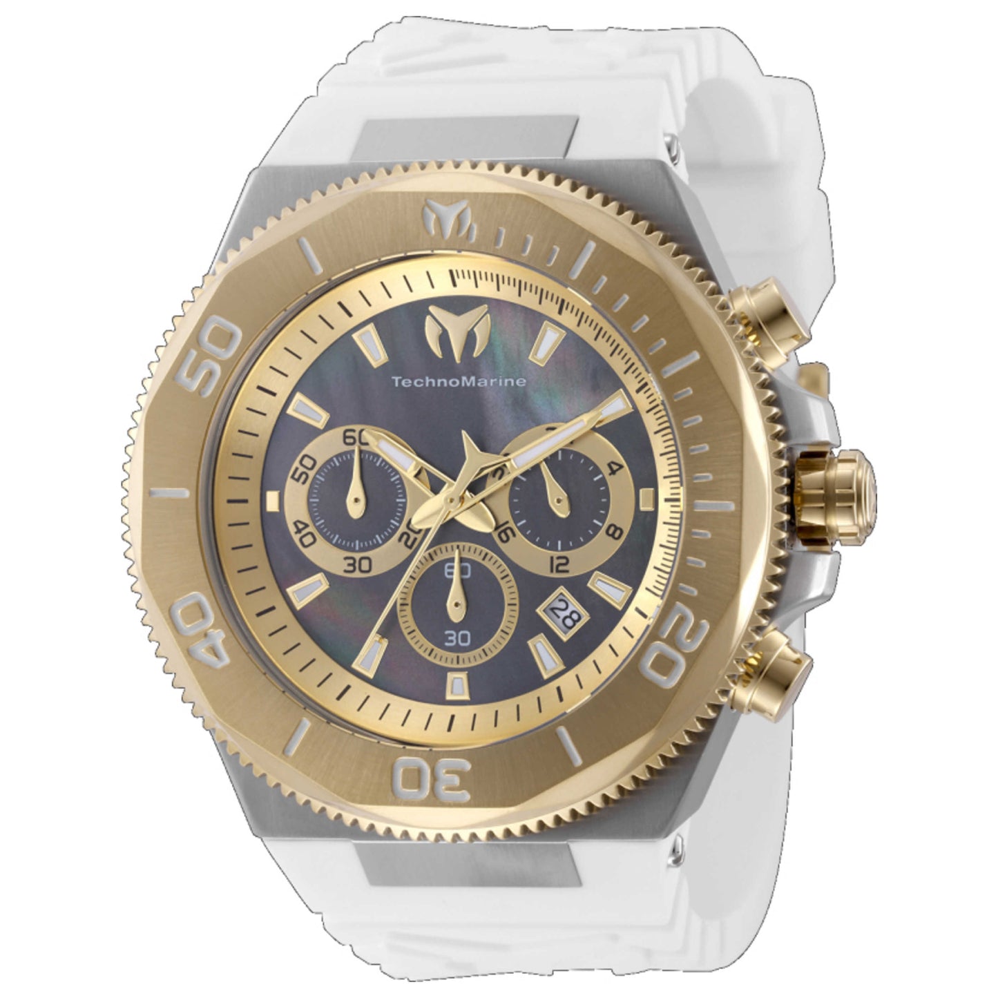 Front view of TechnoMarine Manta Ocean Men's Quartz Watch TM-224013