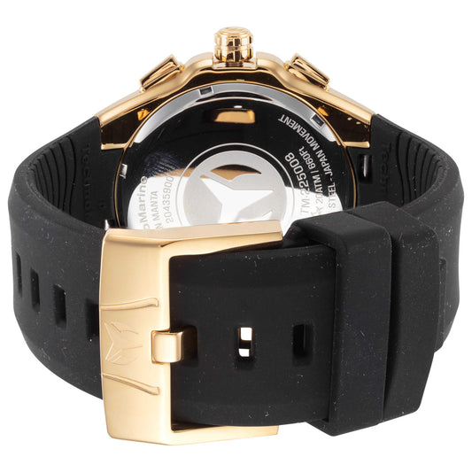 Back view of TechnoMarine Manta Ocean Men's Quartz Watch TM-225008
