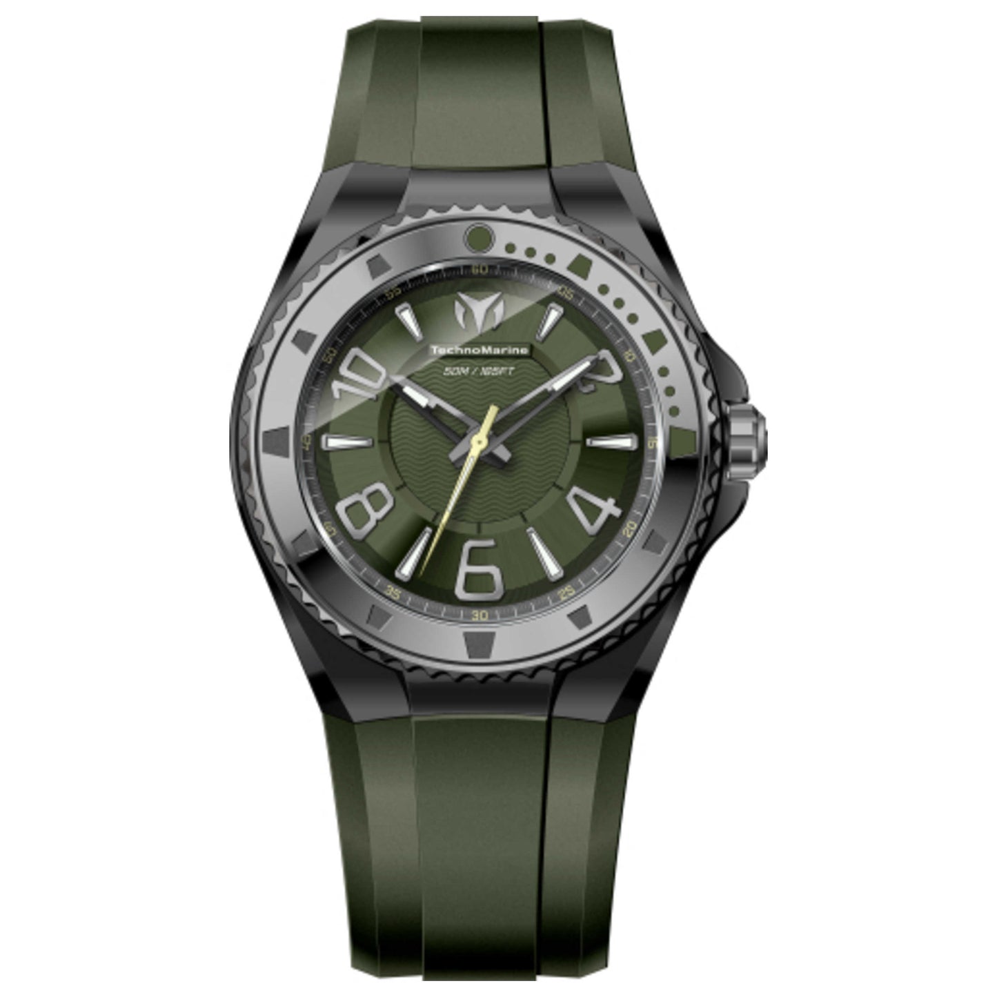 Front view of TechnoMarine Lusso Mare Men's Quartz Watch TM-225025