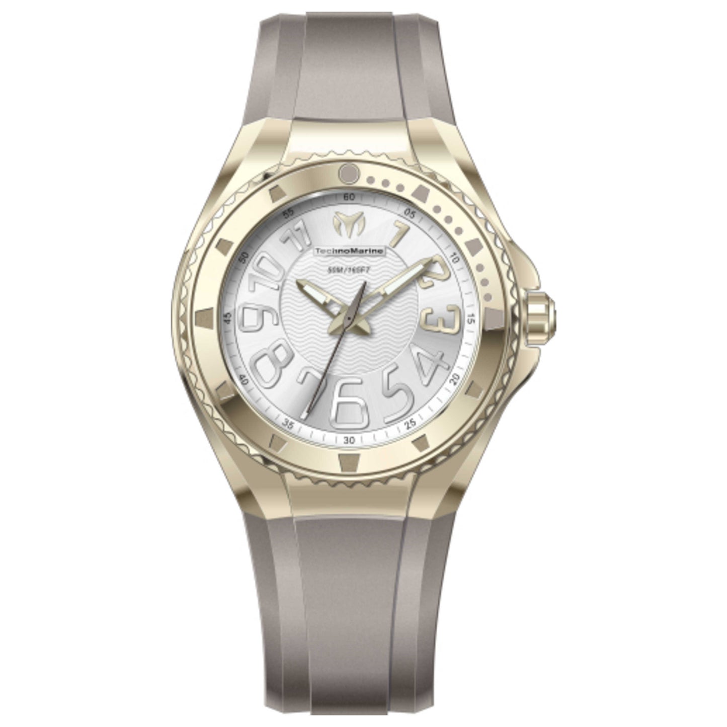 Front view of TechnoMarine Lusso Mare Women's Quartz Watch TM-225046