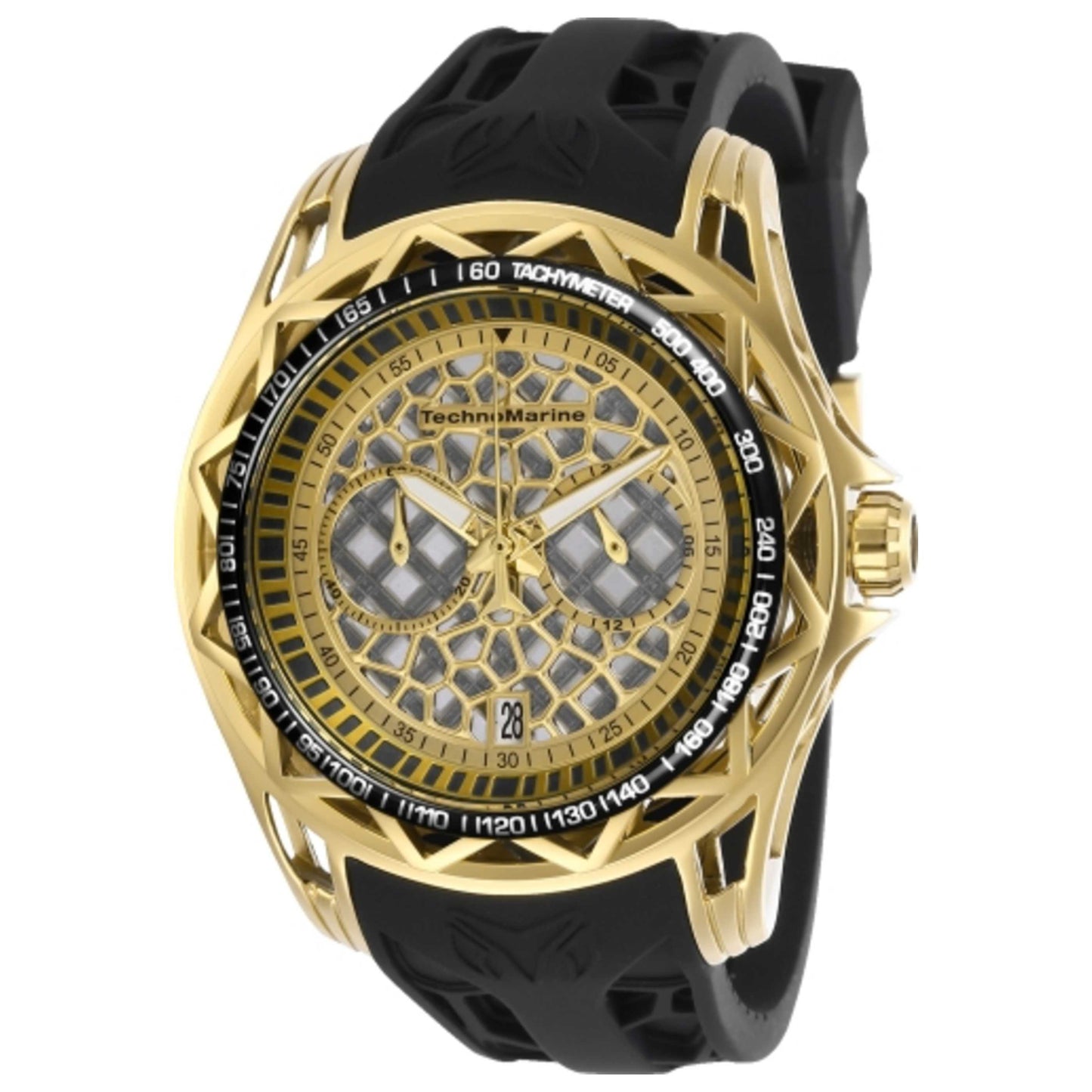 Front view of TechnoMarine TechnoCell Men's Quartz Watch TM-318008