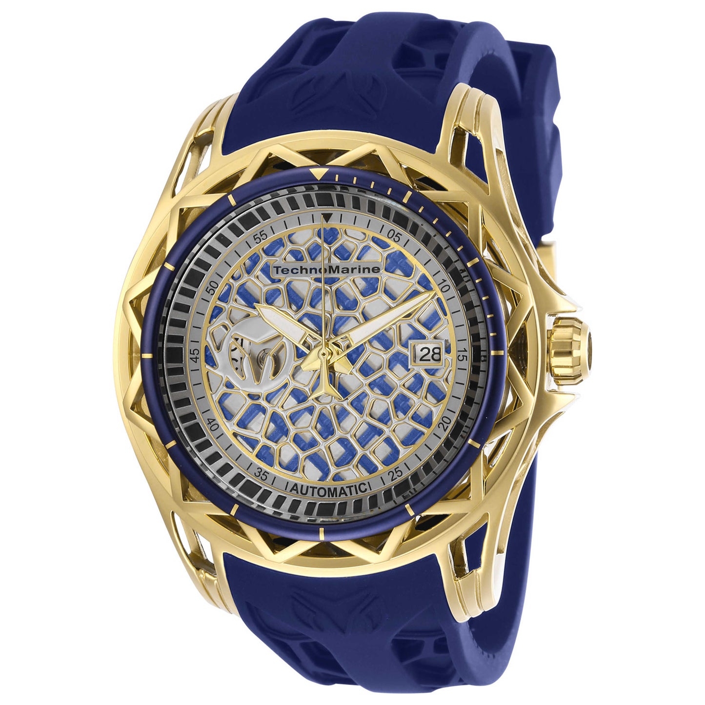 Front view of TechnoMarine TechnoCell Men's Automatic Watch TM-318016